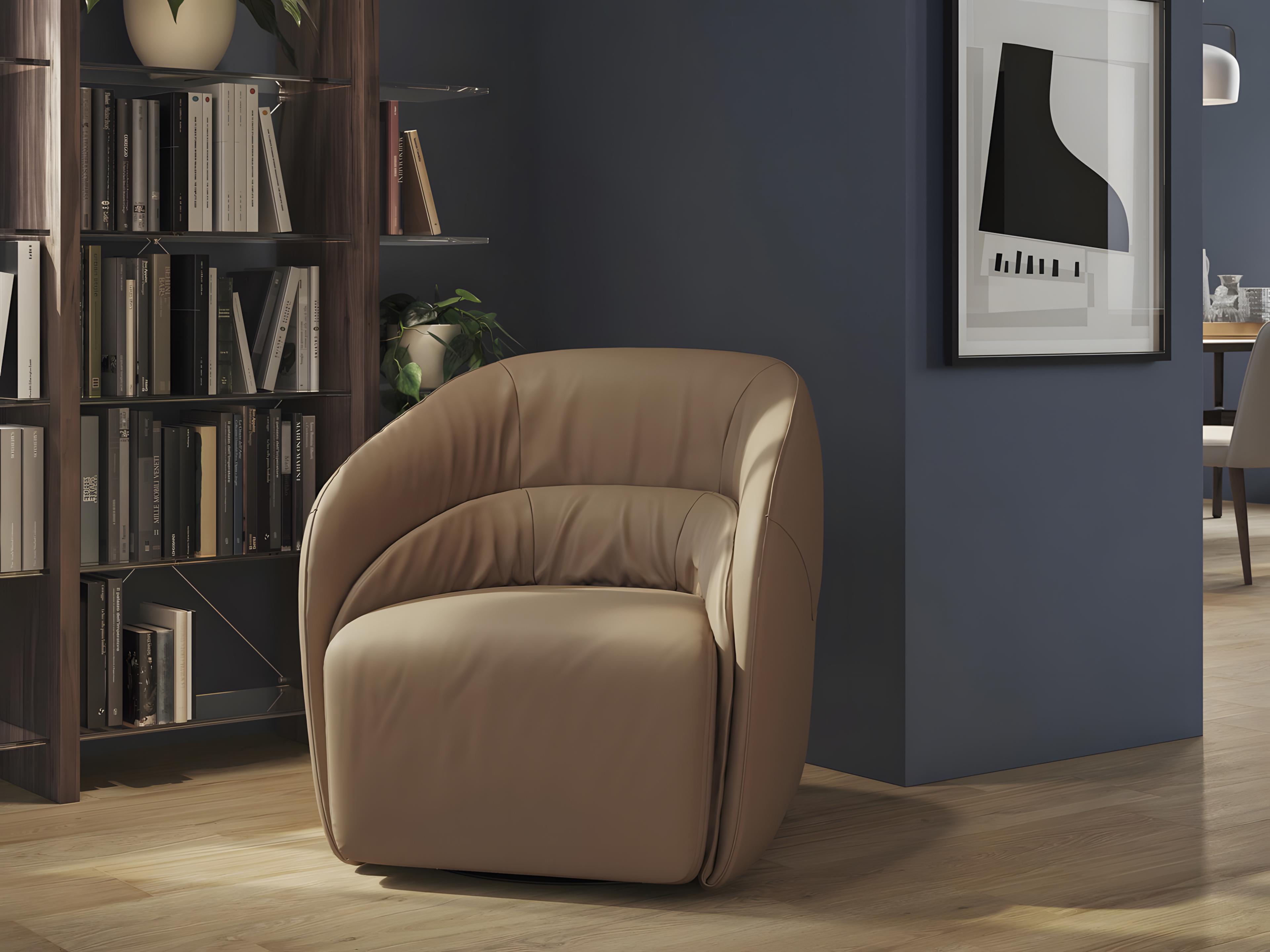 Natuzzi Editions Botao Swivel Chair