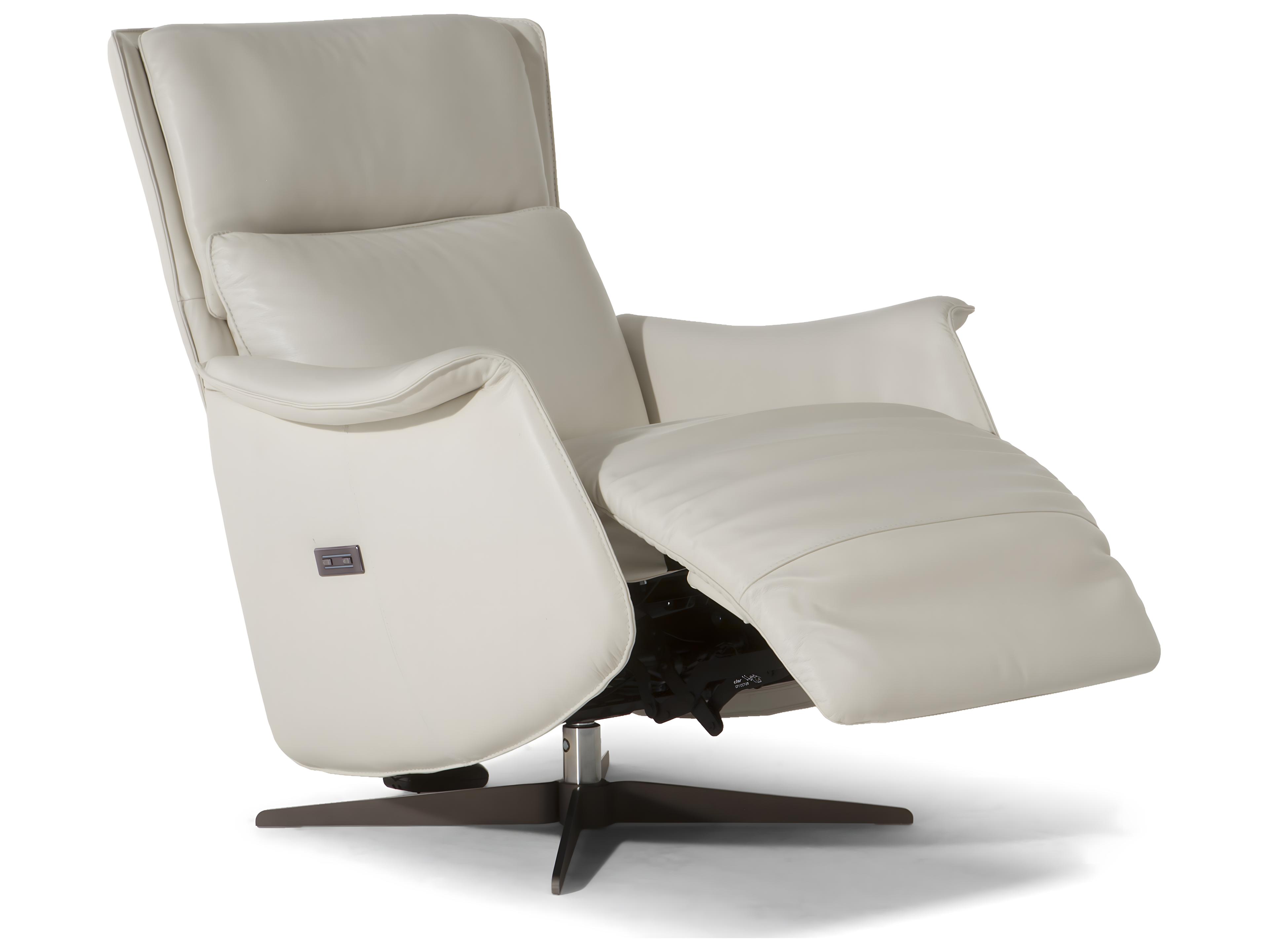 Natuzzi Editions Until King Swivel Double Reclining Accent Chair