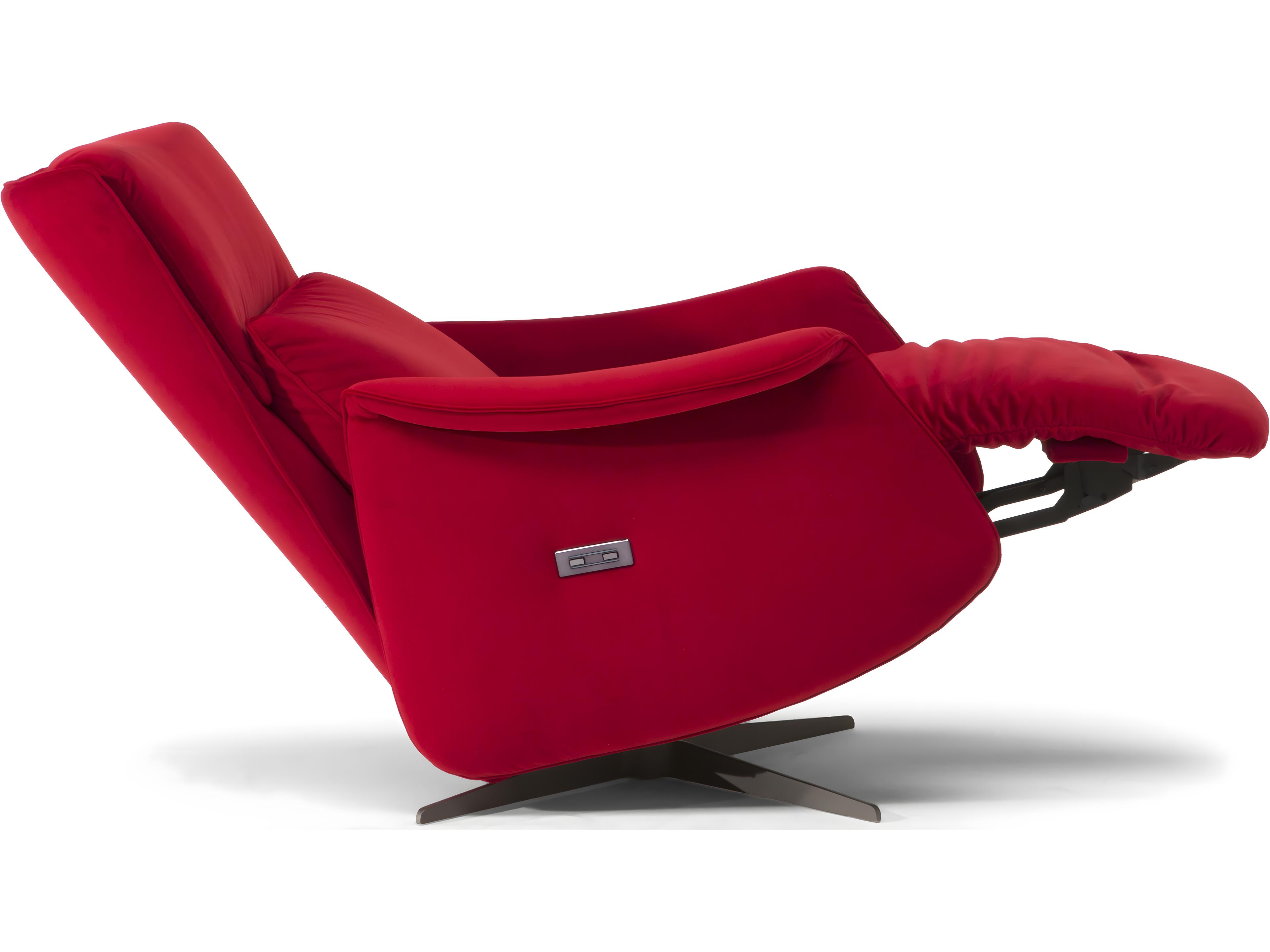 Natuzzi Editions Until Queen Swivel Double Reclining Accent Chair