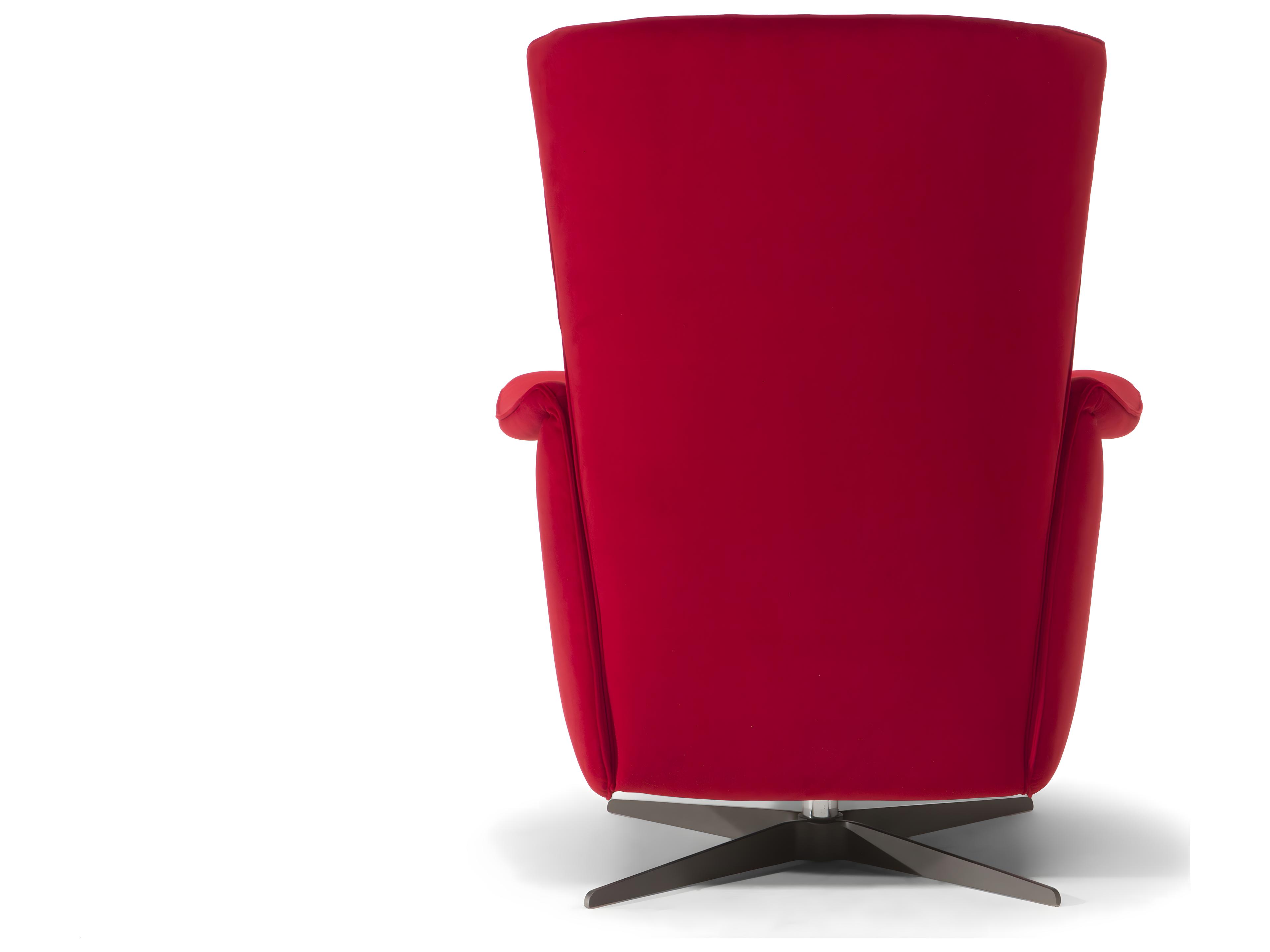 Natuzzi Editions Until Queen Swivel Double Reclining Accent Chair