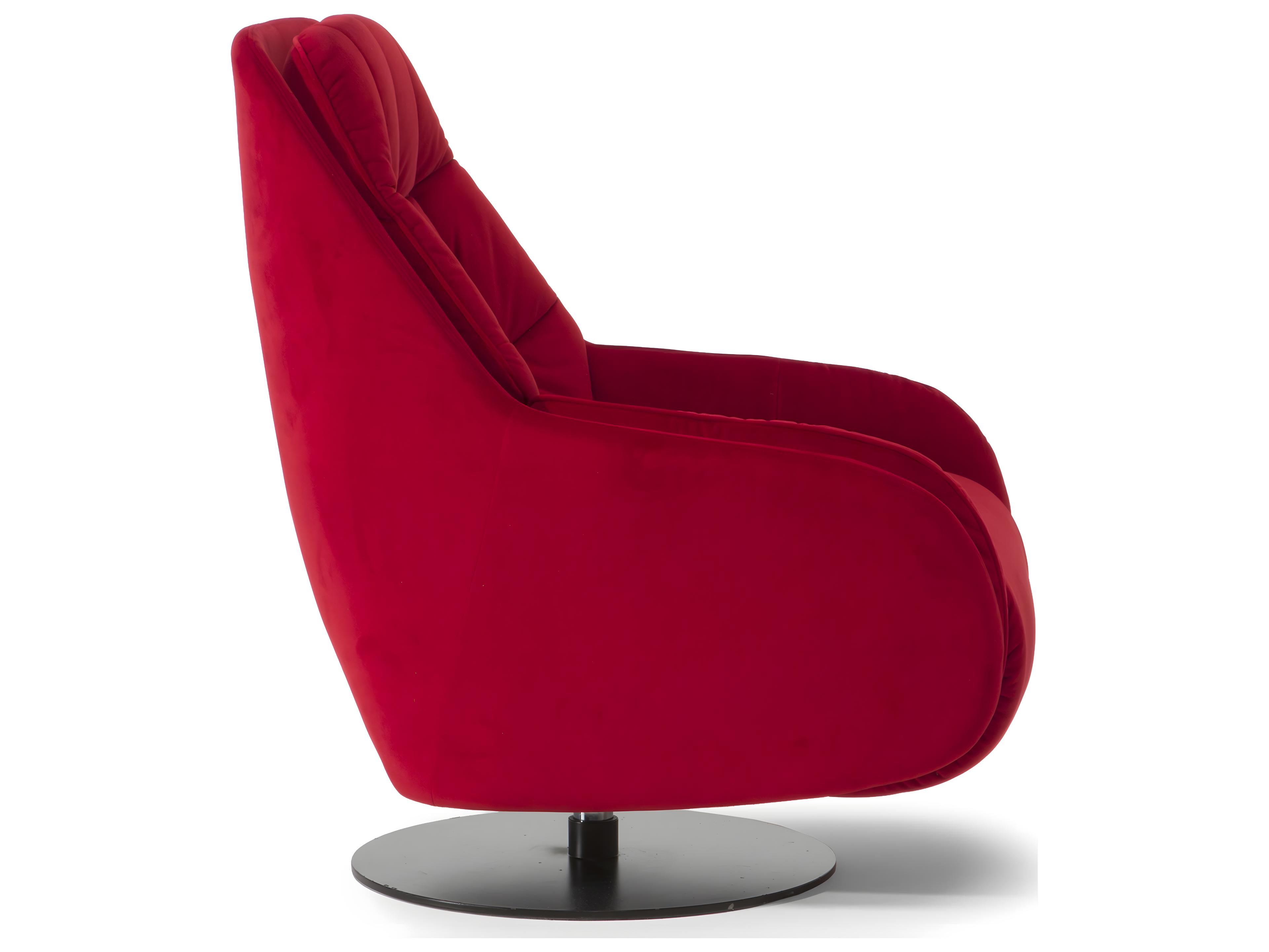 Natuzzi Editions Levante Queen Swivel Double Reclining Accent Chair