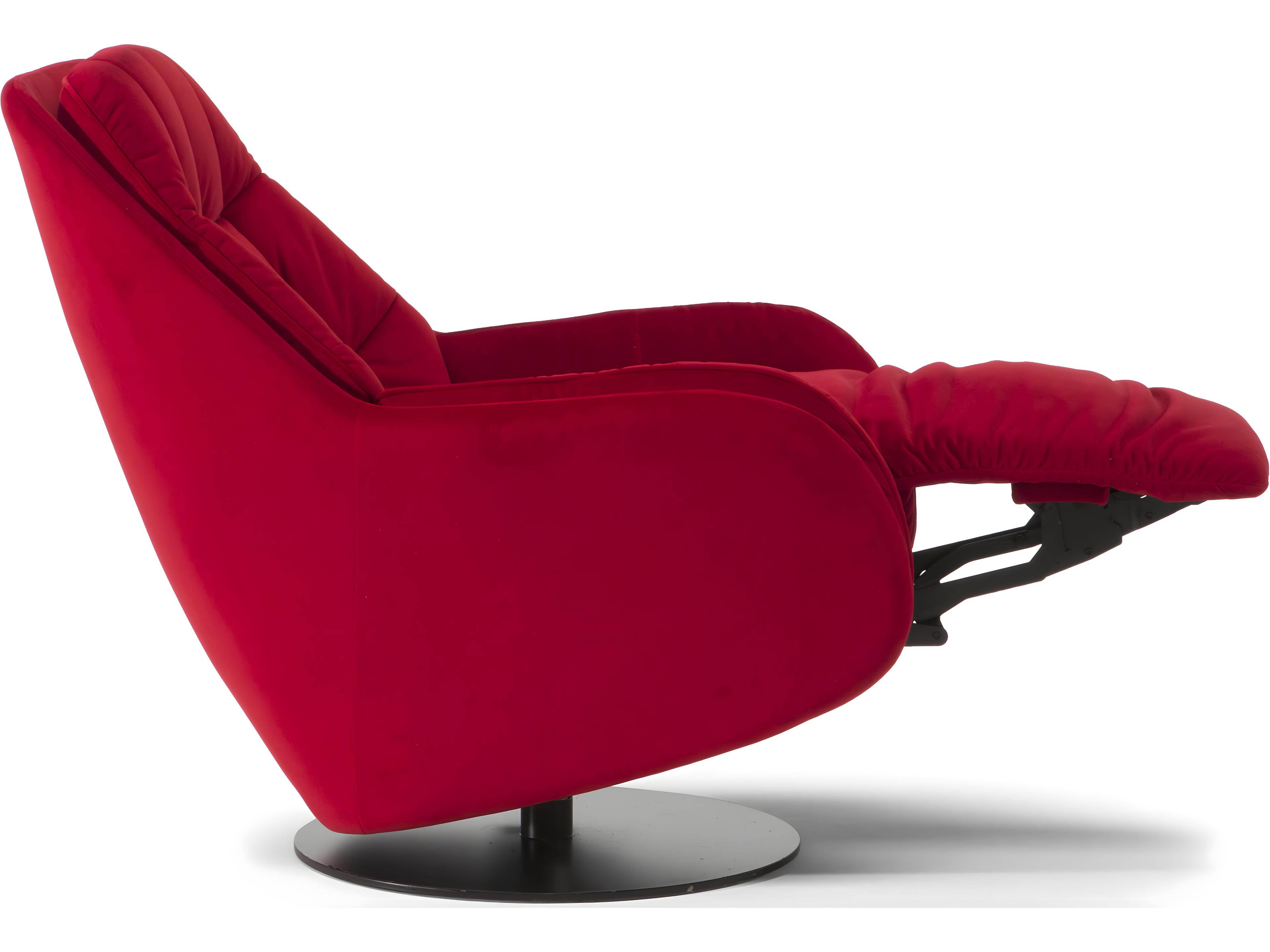 Natuzzi Editions Levante Queen Swivel Double Reclining Accent Chair