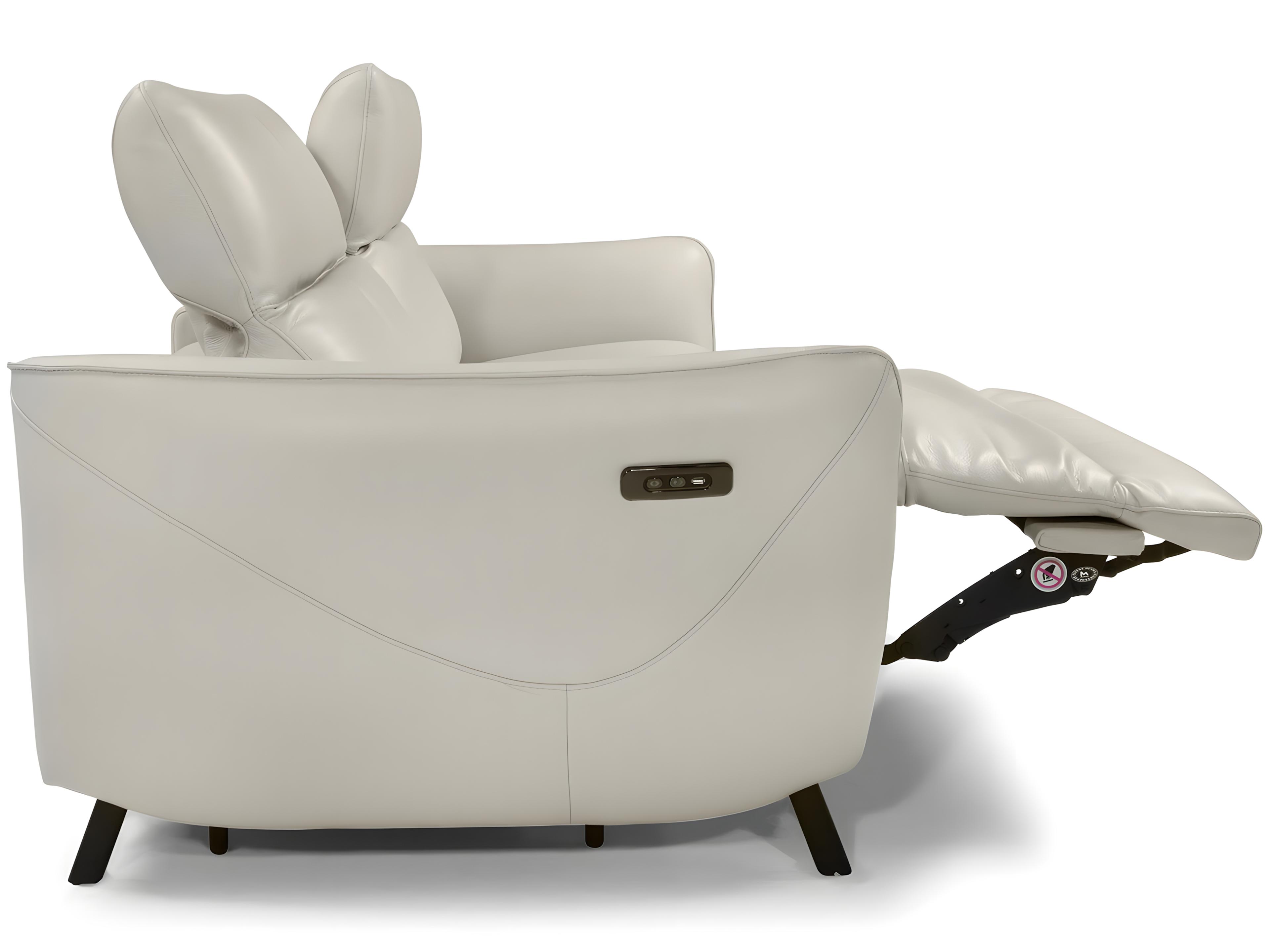 Natuzzi Editions Lima Sofa Double Power Recliner