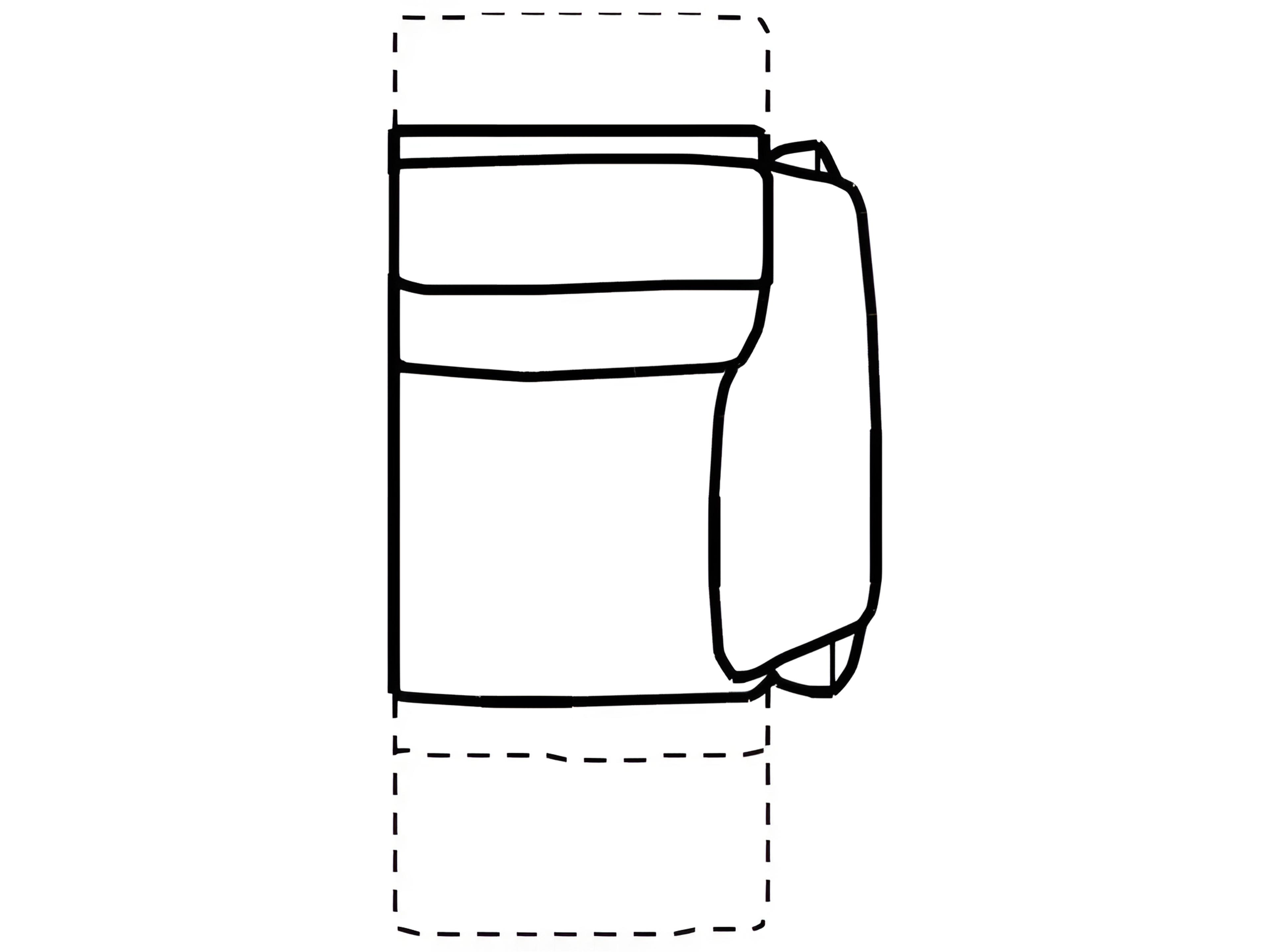 Houston Right Arm Facing Power Reclining Modular Chair