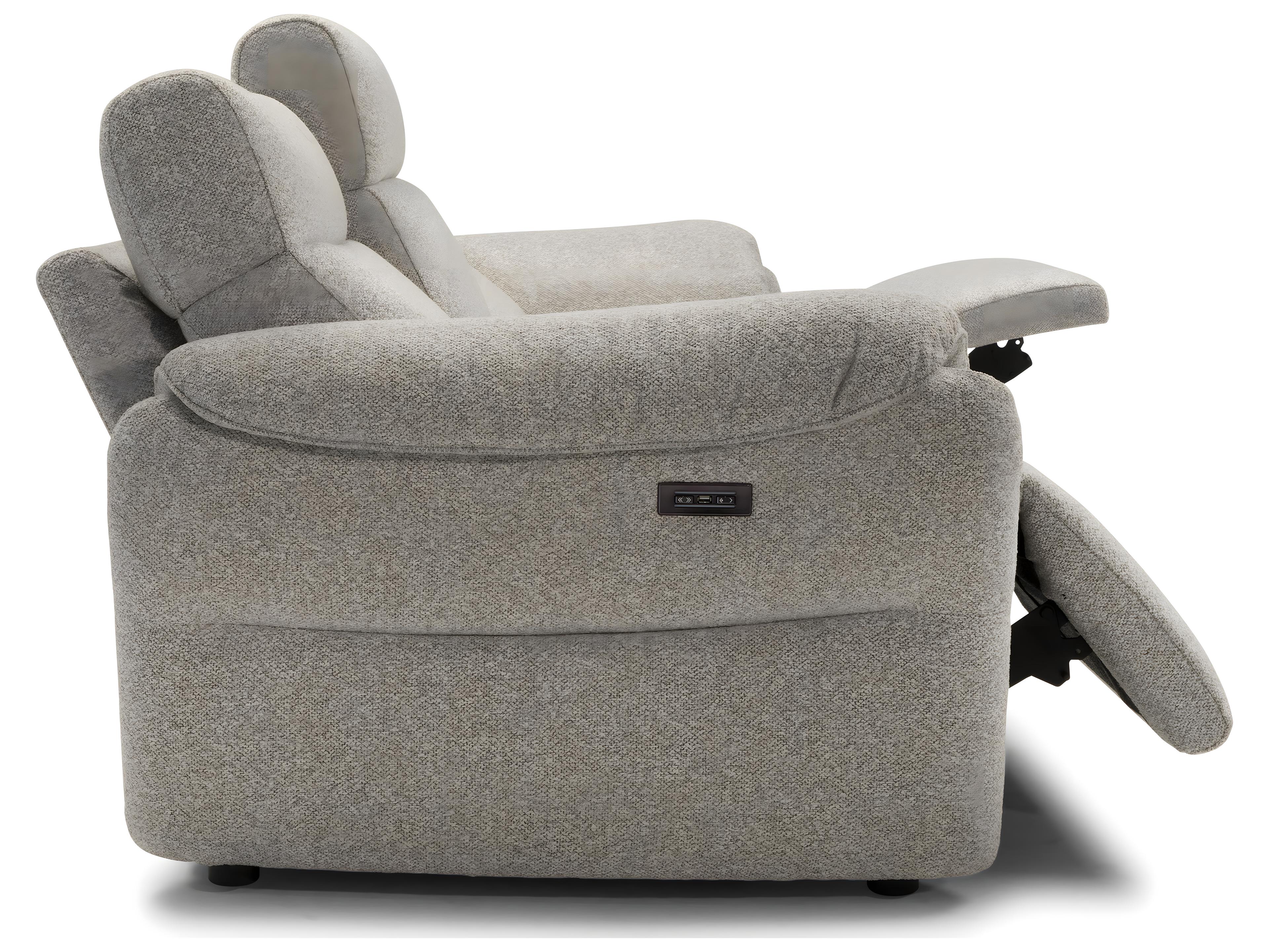 Natuzzi Editions Houston Double Reclining Sofa (Disassembled)