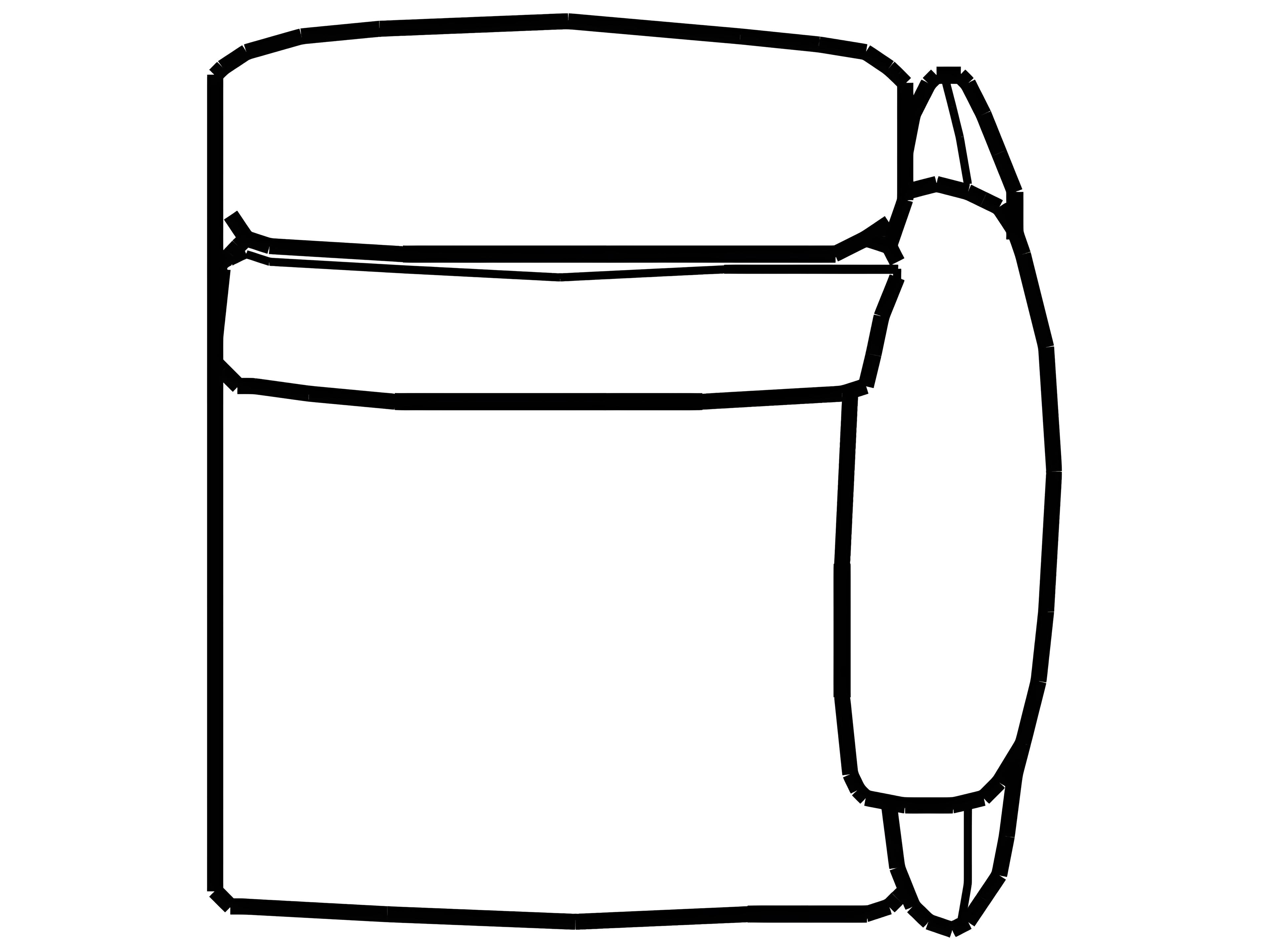 Memphis Right Arm Facing Chair and a Half