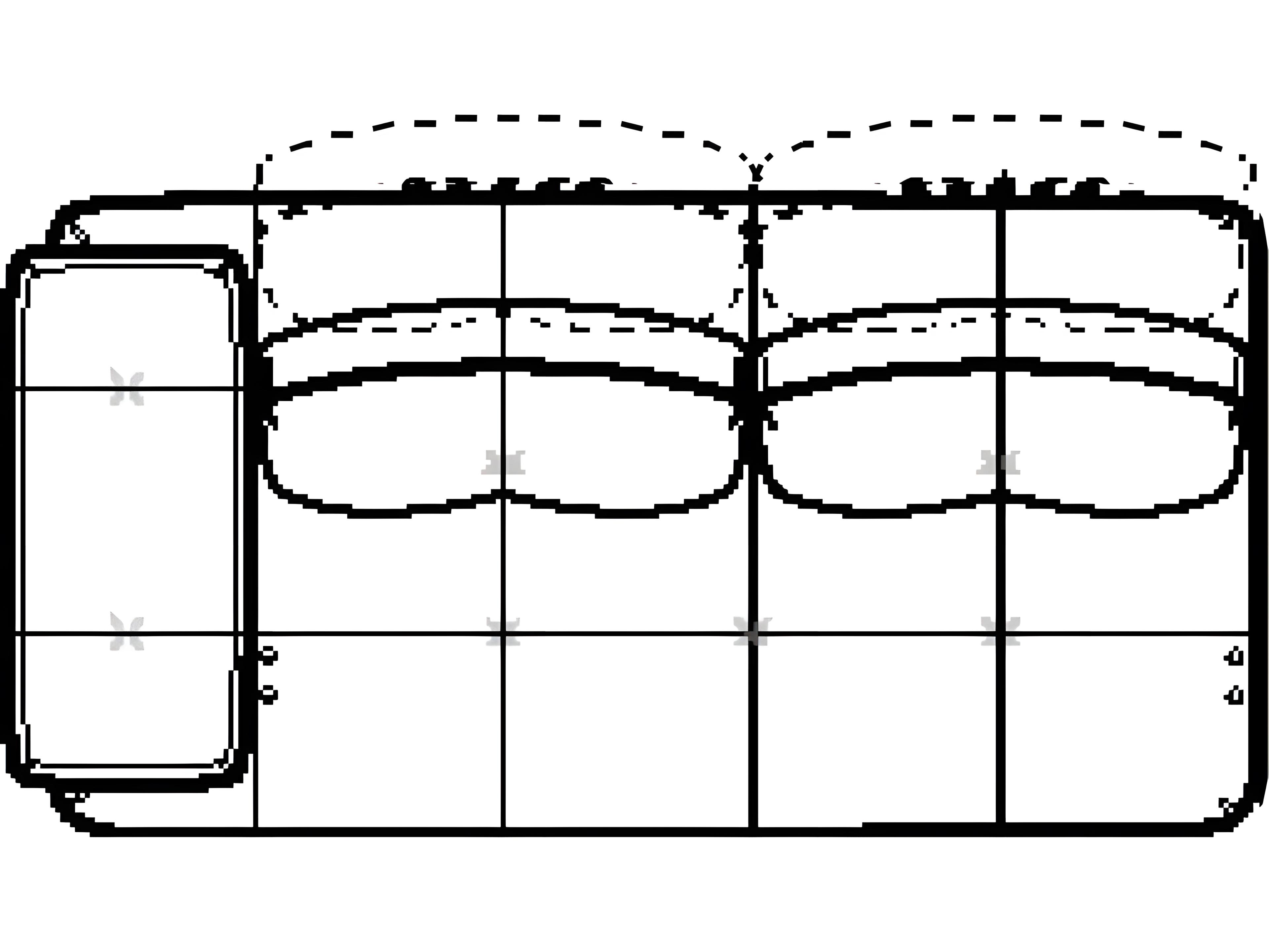Pixel Left Arm Facing Loveseat and a Half with Power Slide Back