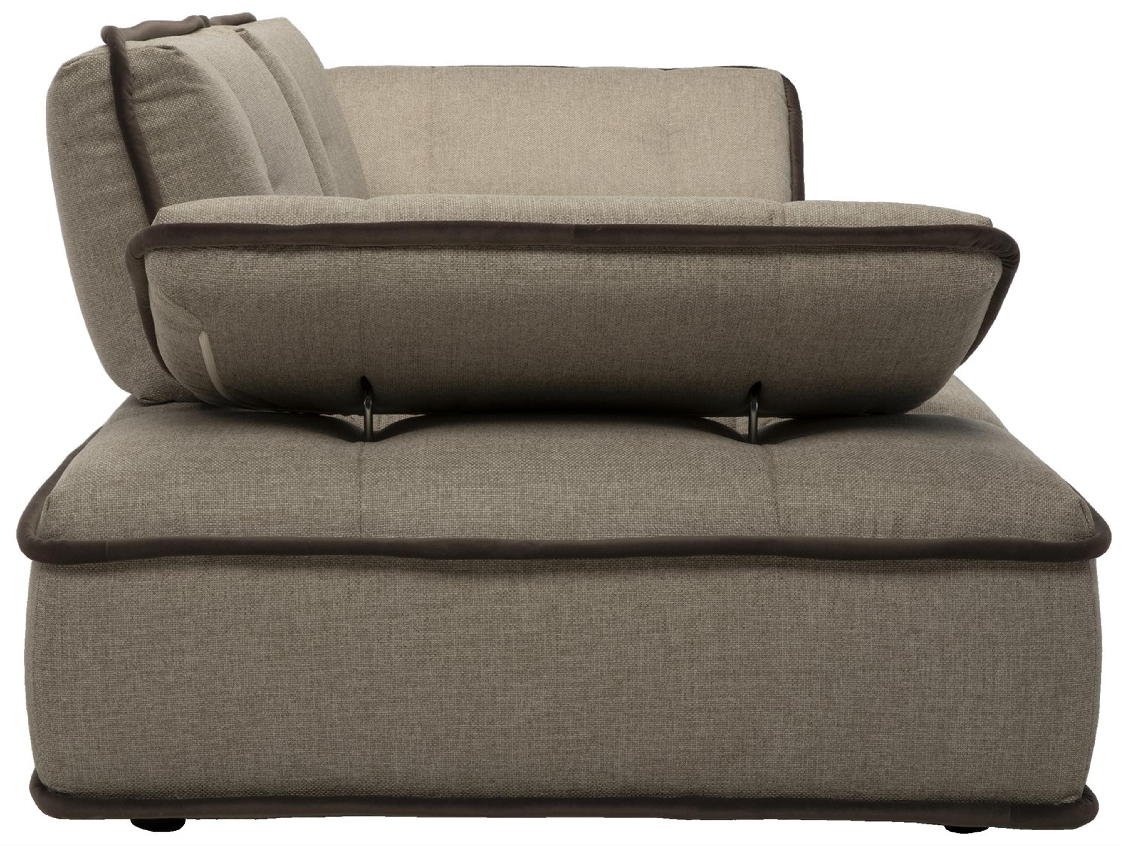 Natuzzi Editions Pixel Sofa with Adjustable Arms and Slide Back