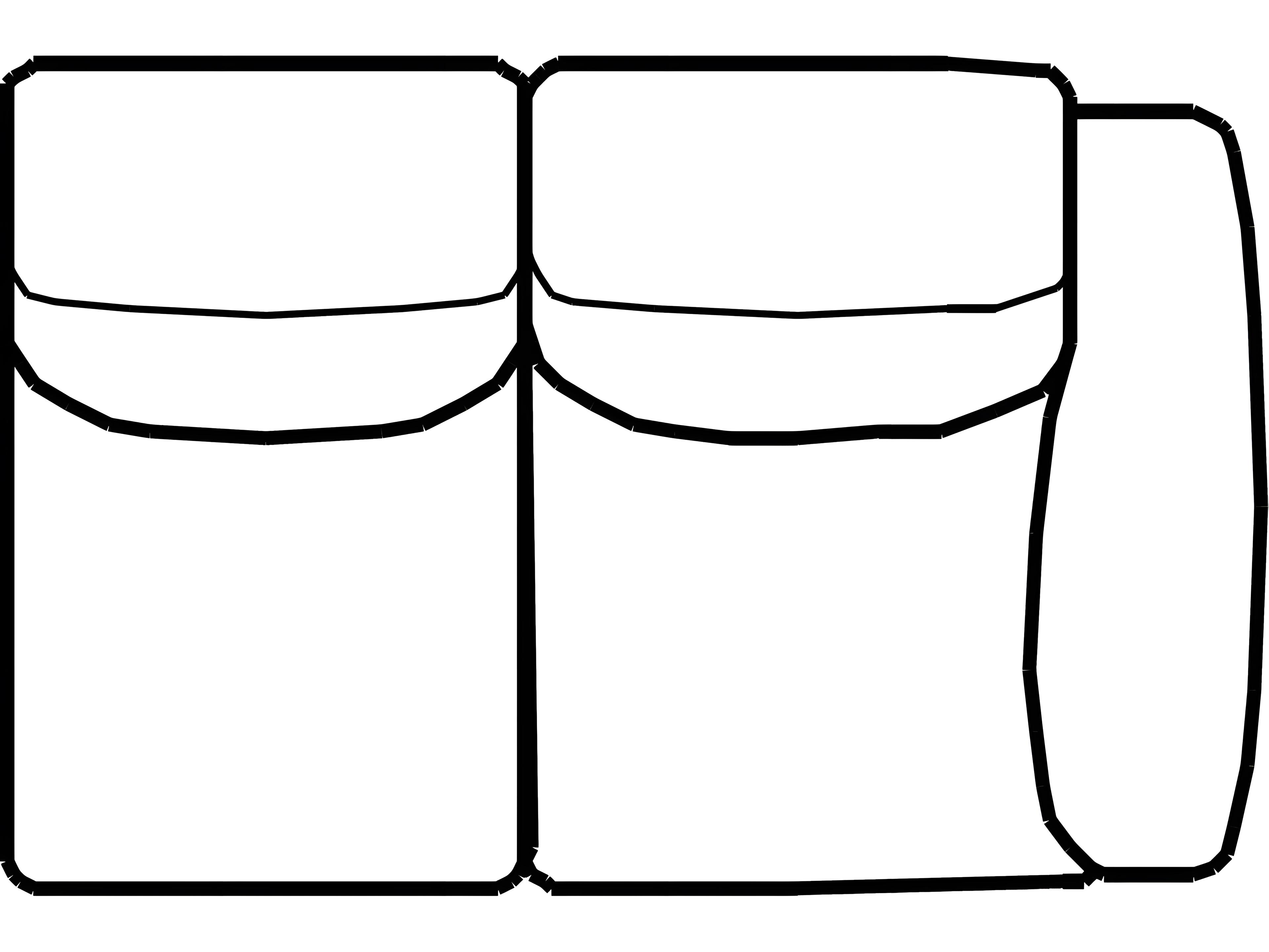 Venezia Right Arm Facing Loveseat