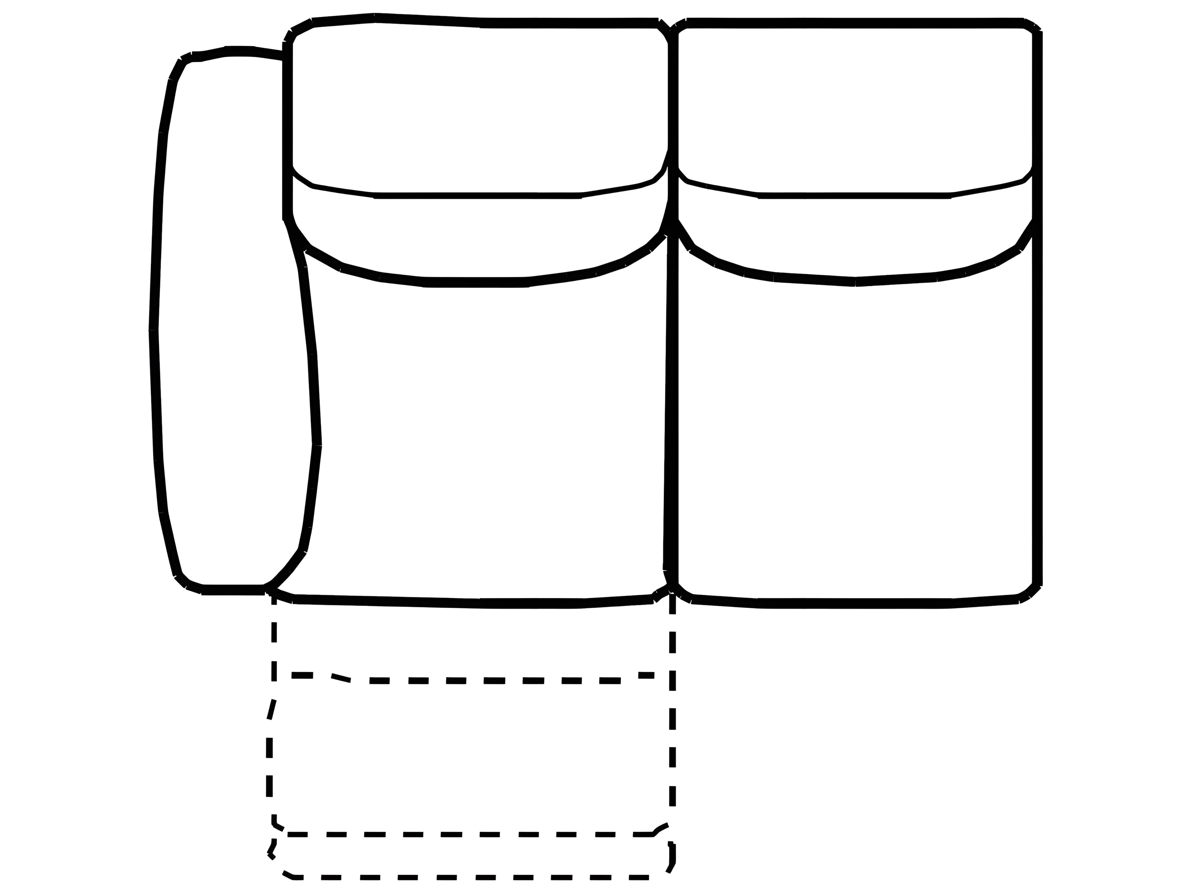 Venezia Left Arm Power Reclining Loveseat