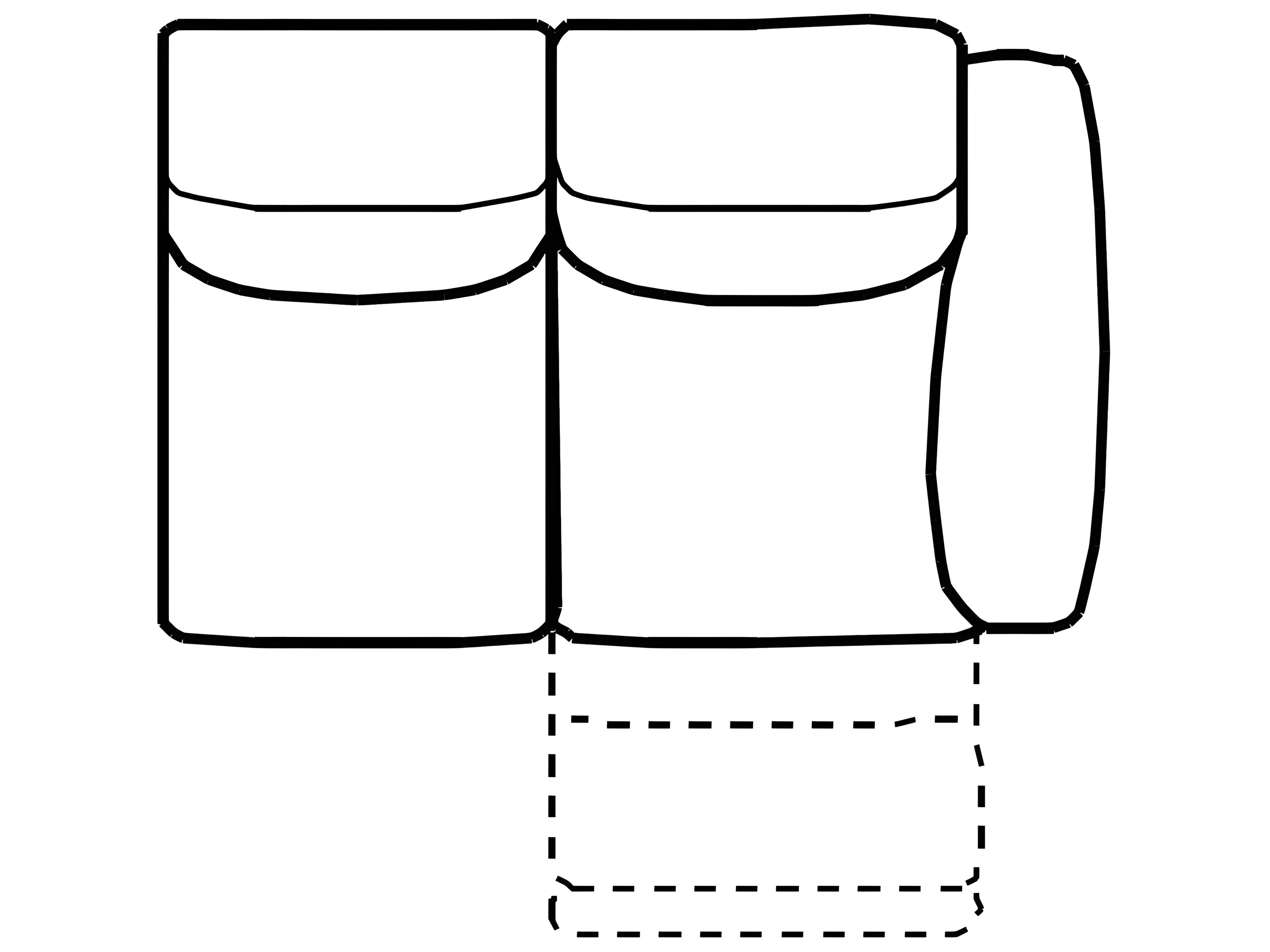 Venezia Right Arm Power Reclining Loveseat