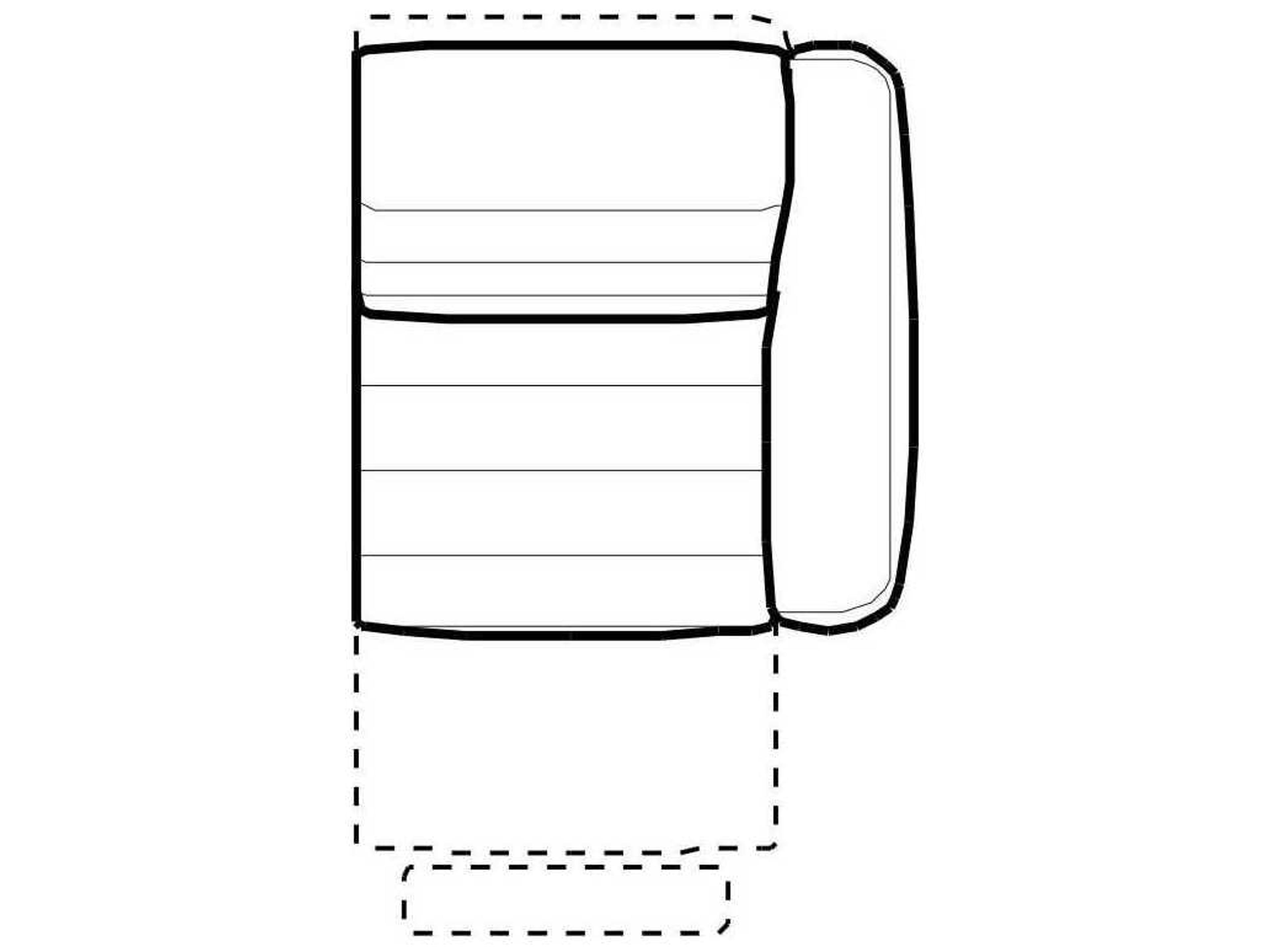 Zenith Right Arm Facing Chair with Power Recliner