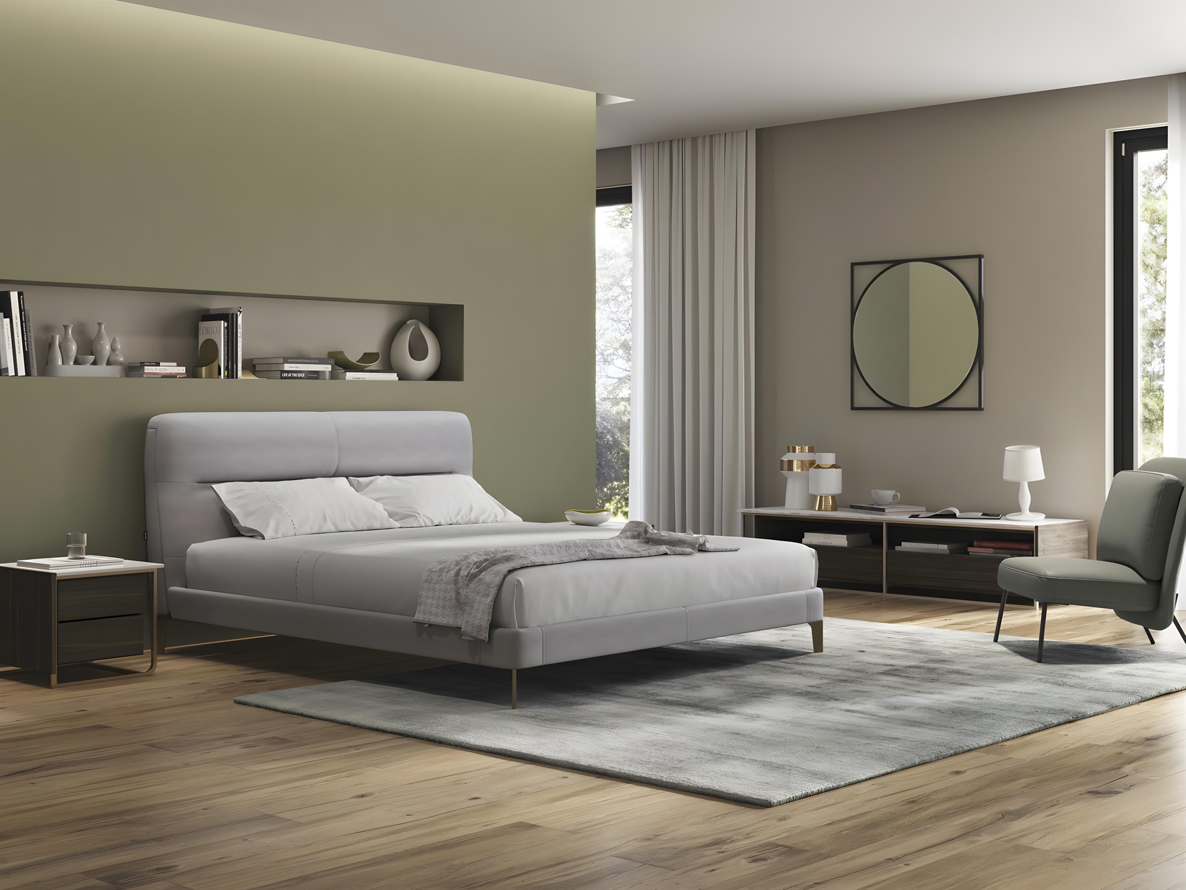 Natuzzi Editions Cuzco Super King Bed with Split Mesh