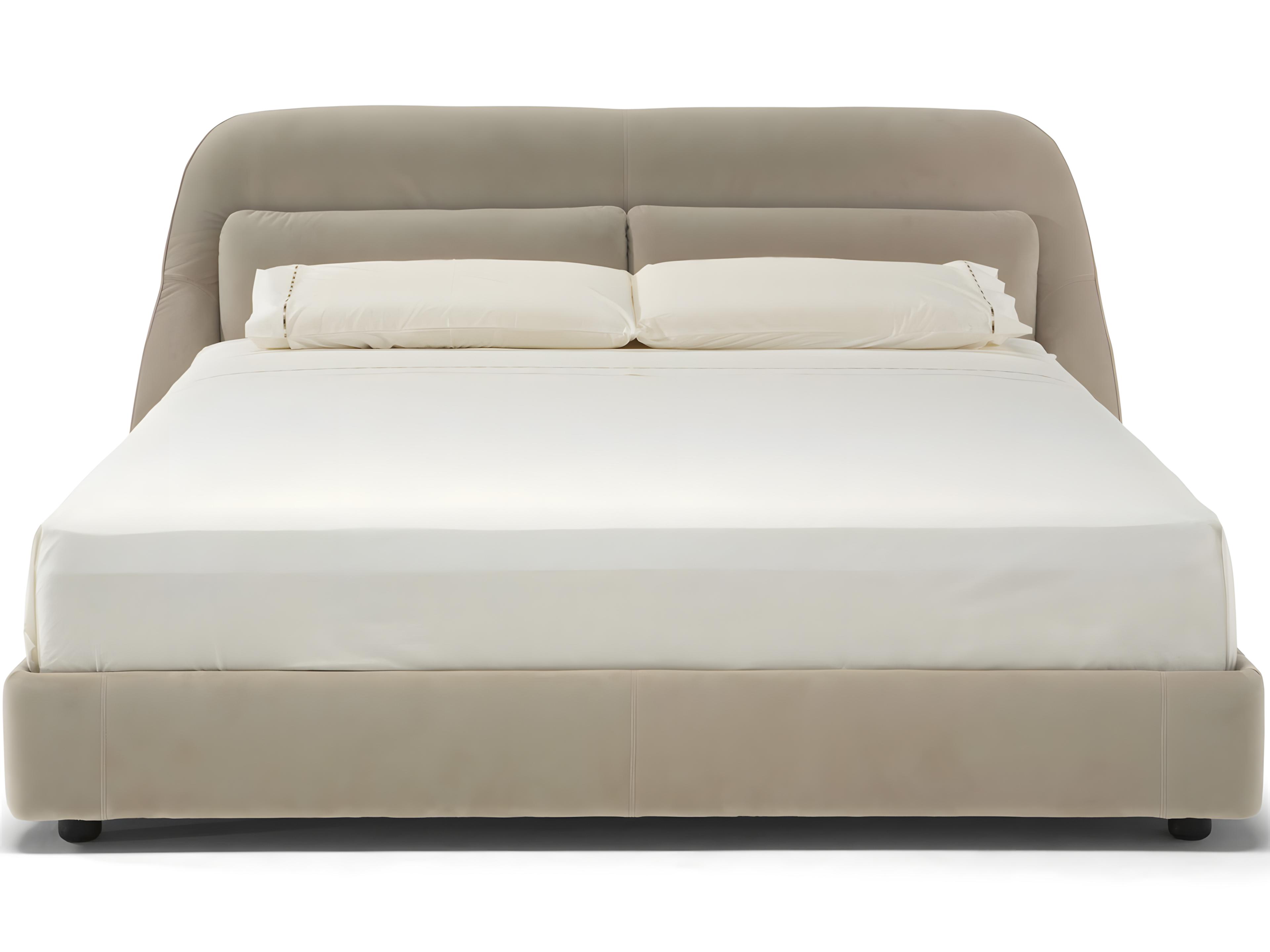 Natuzzi Editions Parigi Queen Bed with Split Mesh