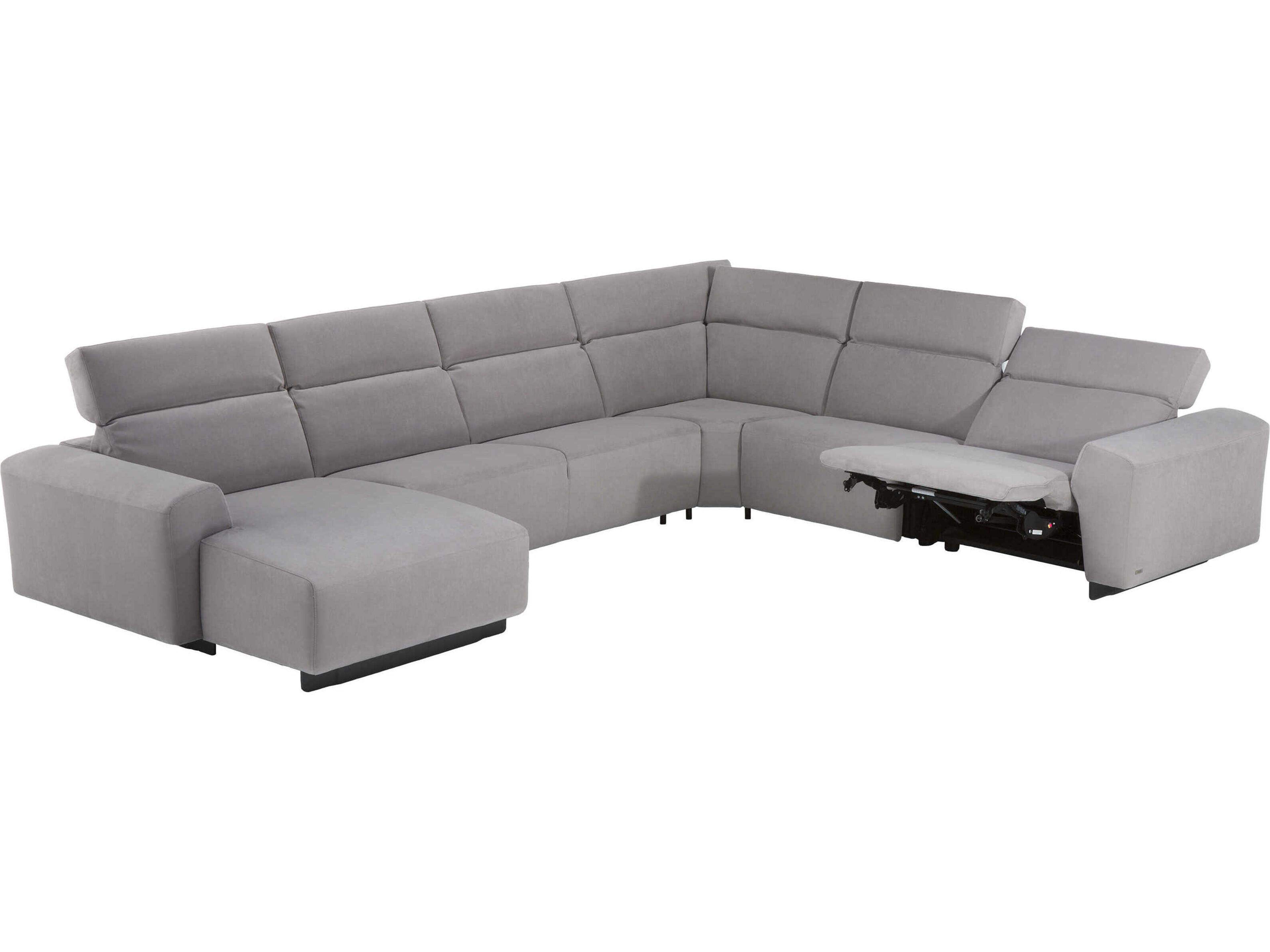 Natuzzi Editions Modus Upholstered Sectional Sofa