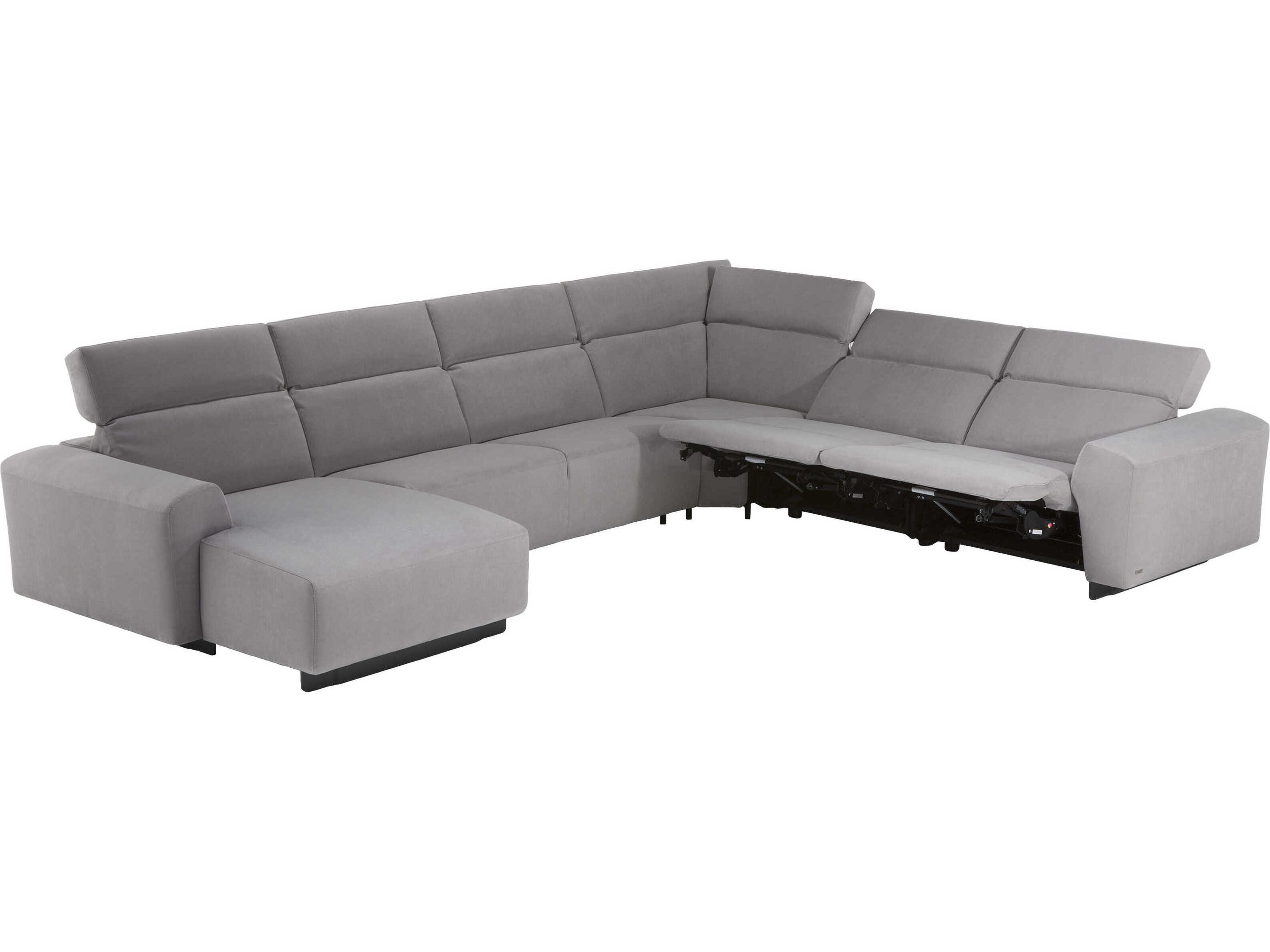 Natuzzi Editions Modus Upholstered Sectional Sofa