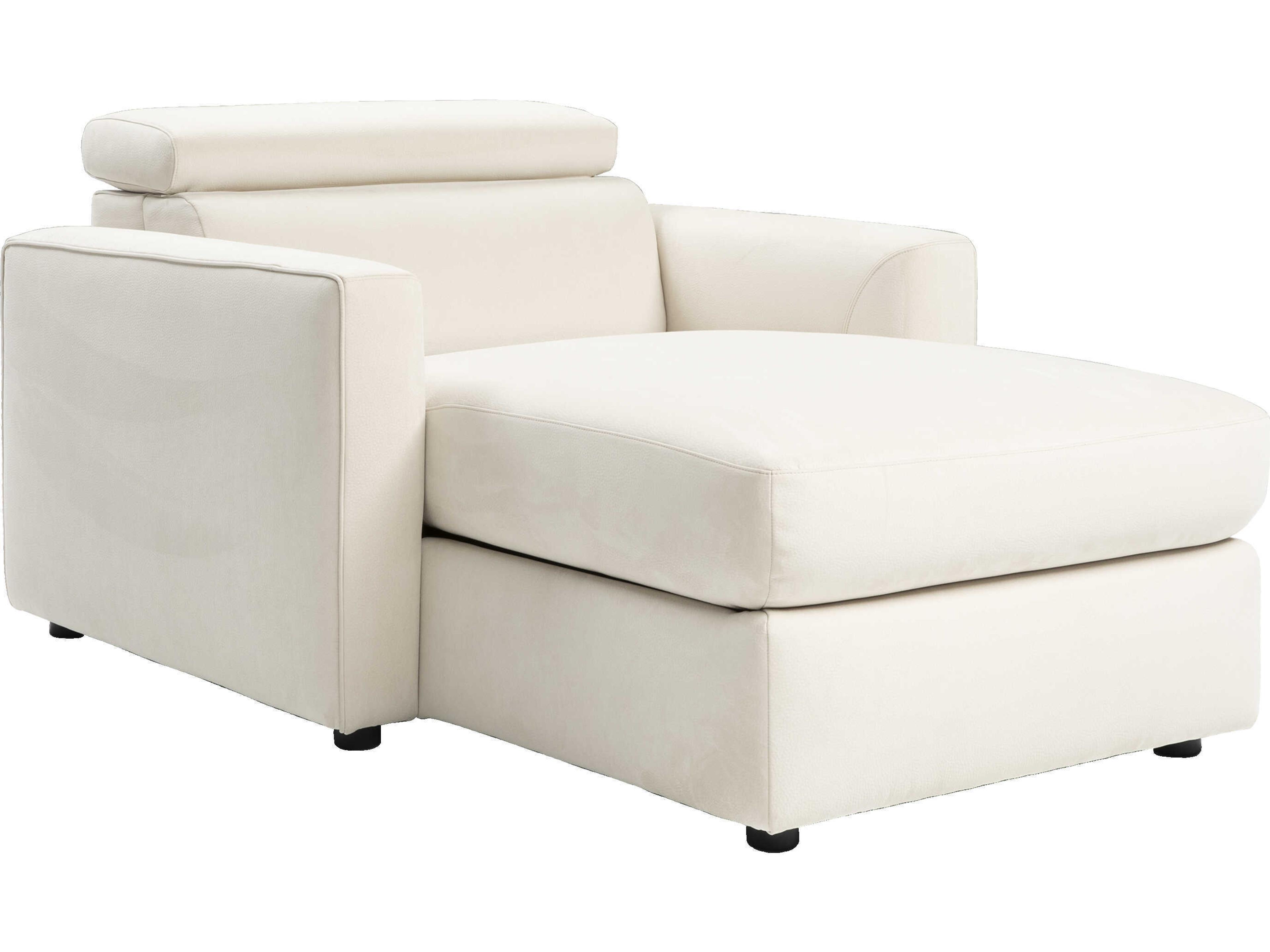 Piacevole Leather Chaise