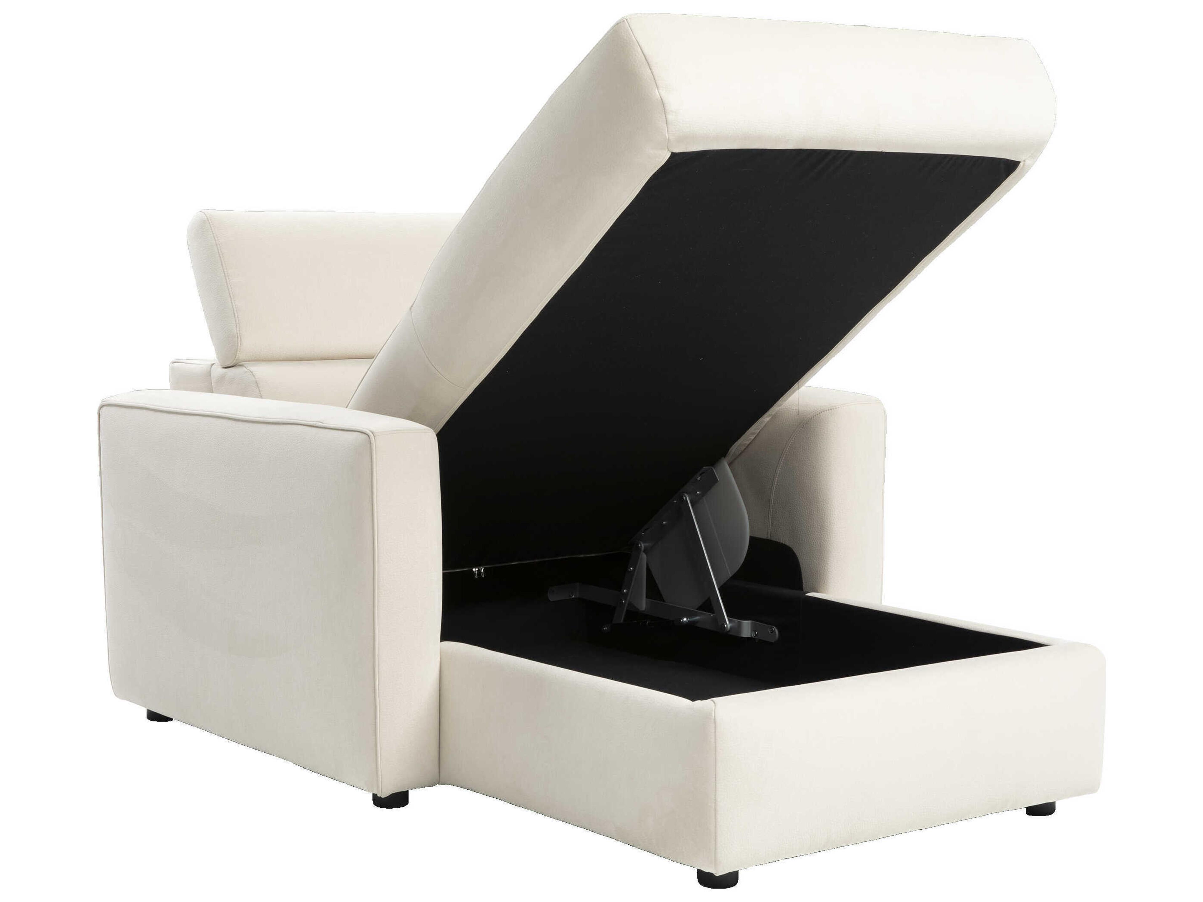 Natuzzi Editions Piacevole Leather Chaise