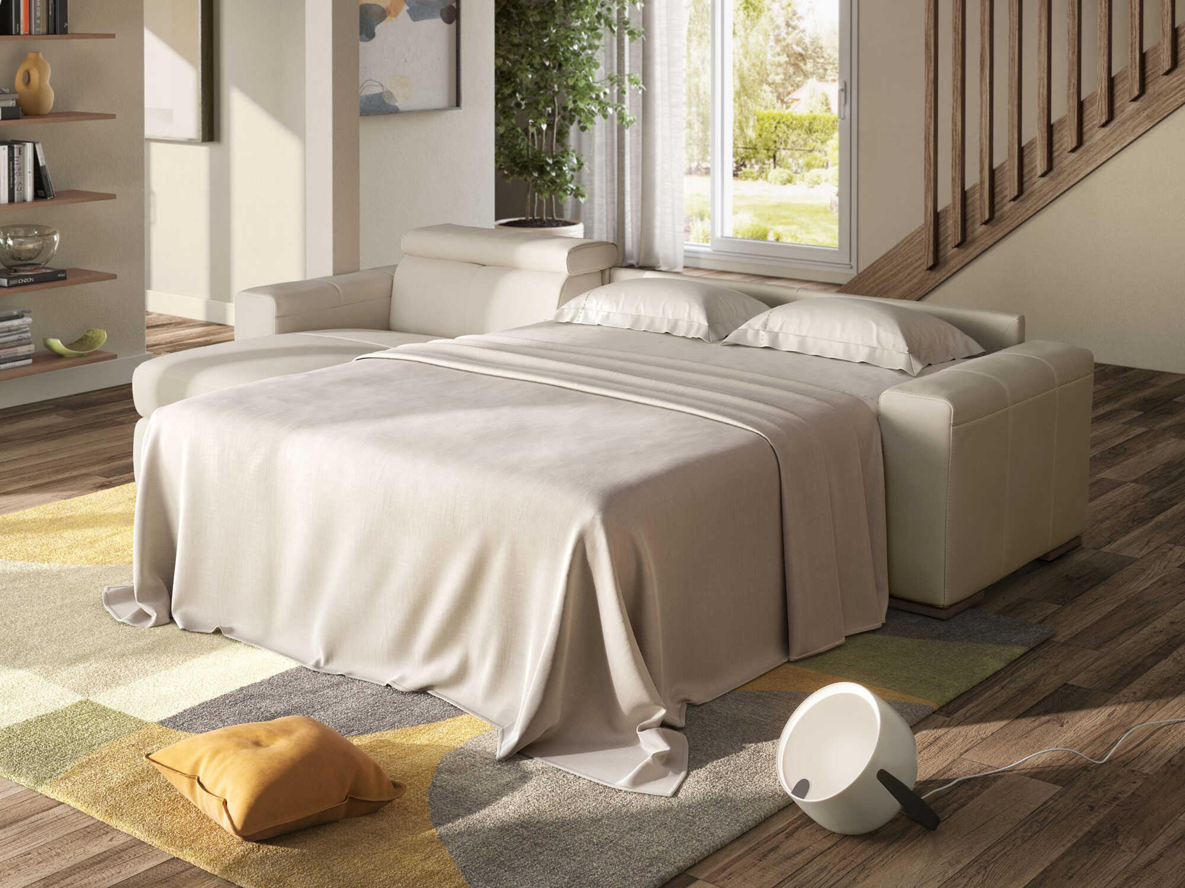 Natuzzi Editions Piacevole Upholstered Sectional Sofa