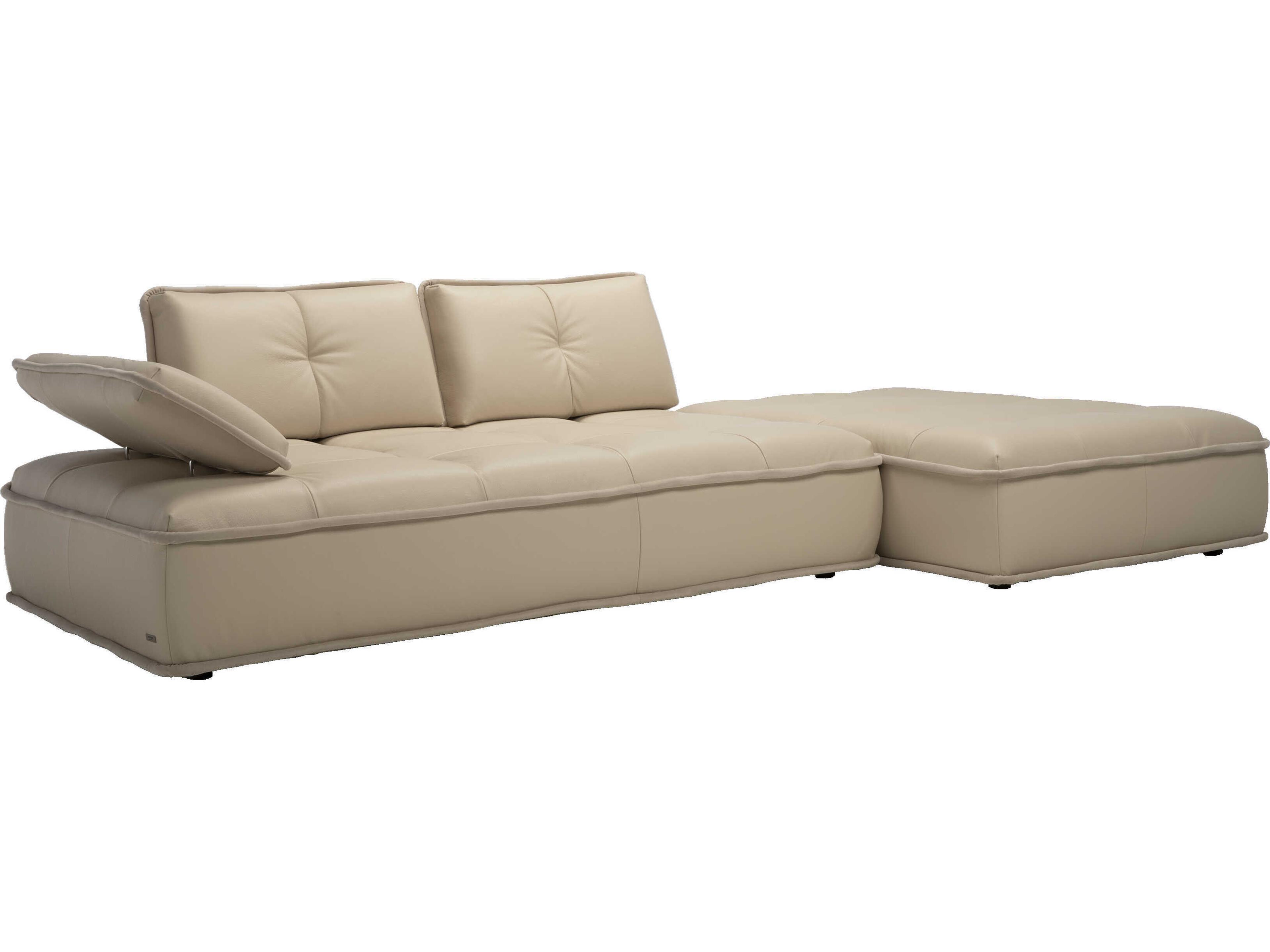 Pixel Leather Sectional Sofa