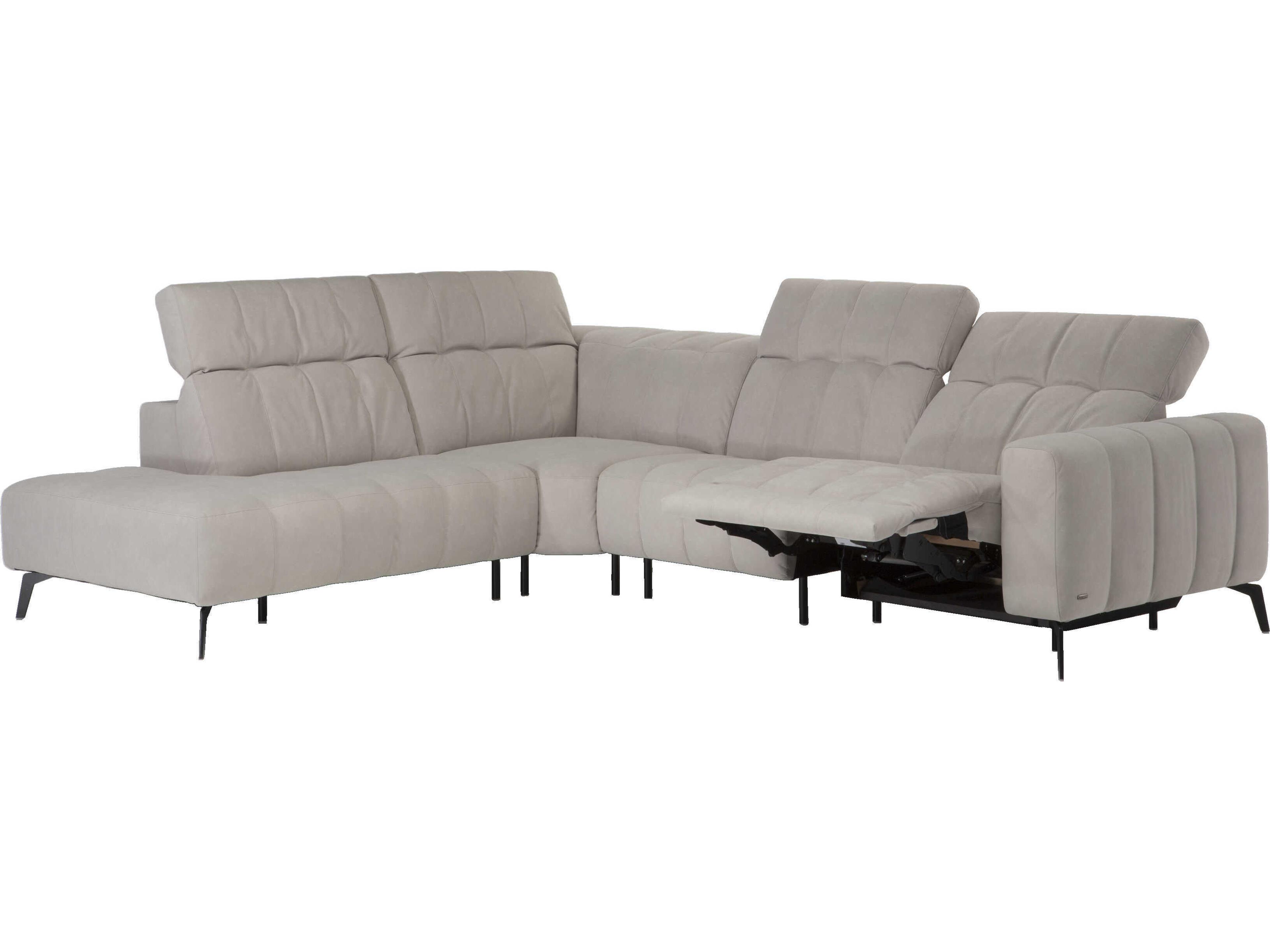 Natuzzi Editions Portento Upholstered Sectional Sofa