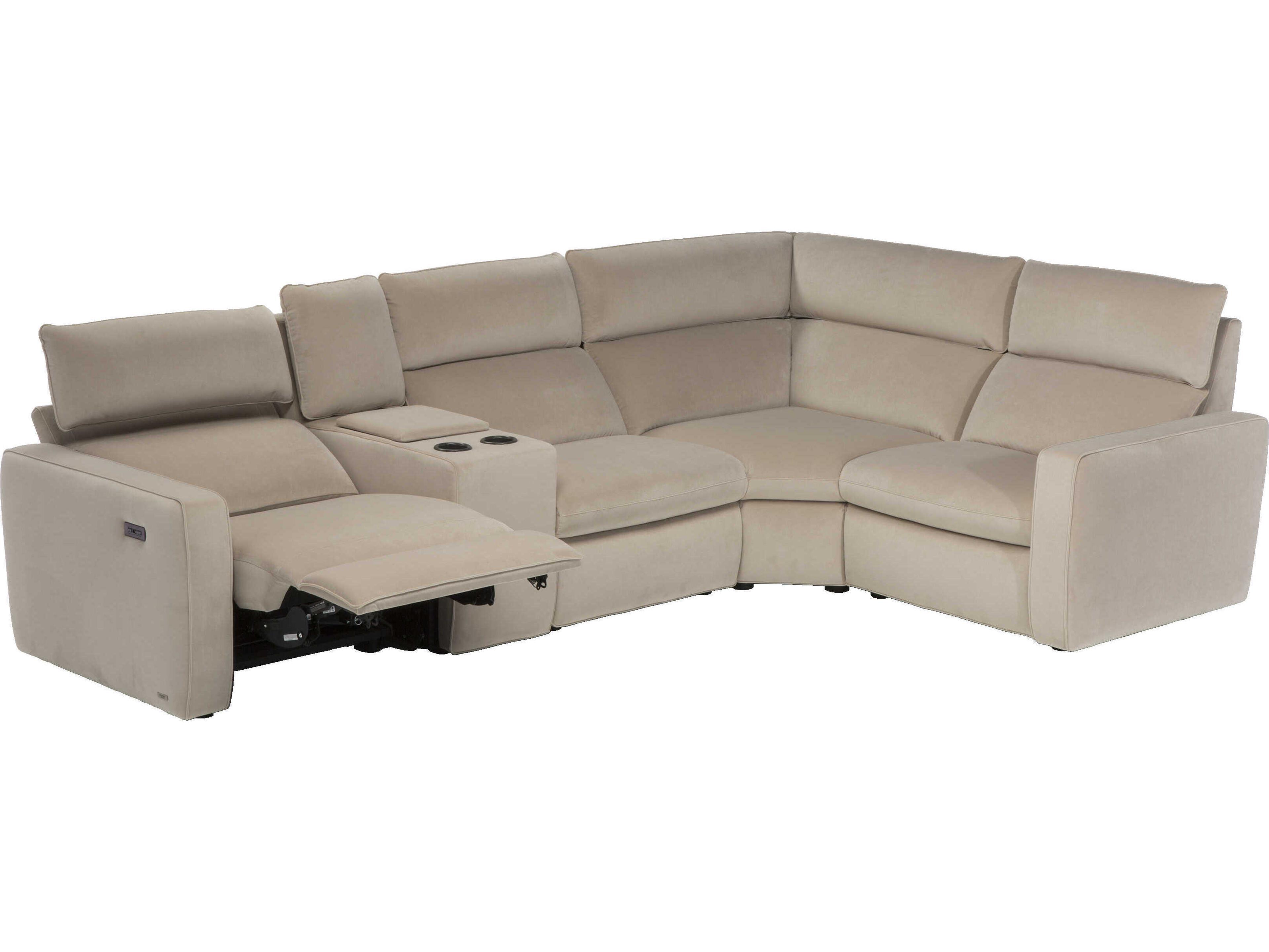 Natuzzi Editions Timoti Upholstered Sectional Sofa