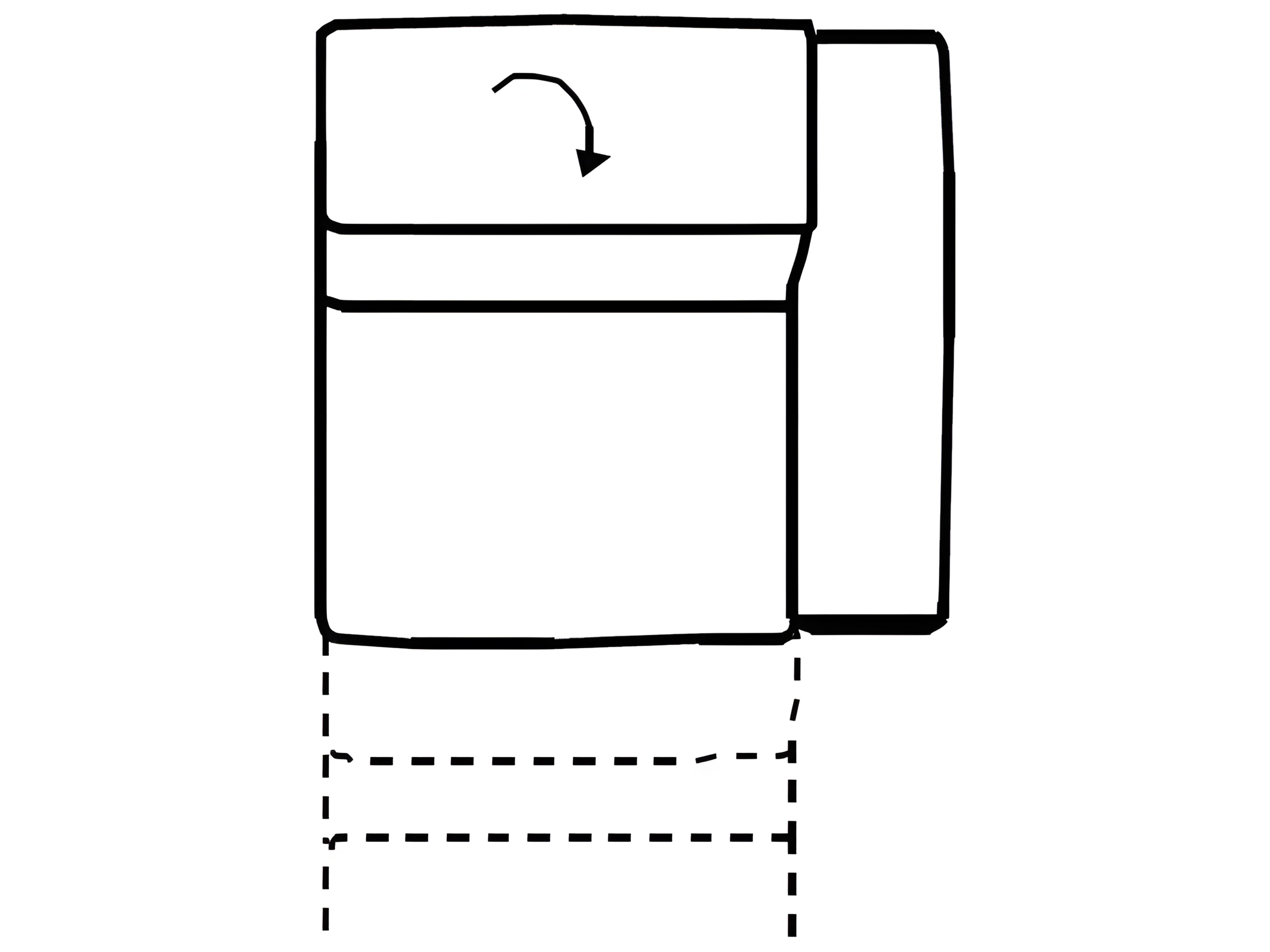 Forza Right Arm Facing Chair and a Half with Power Recliner (Second Option)