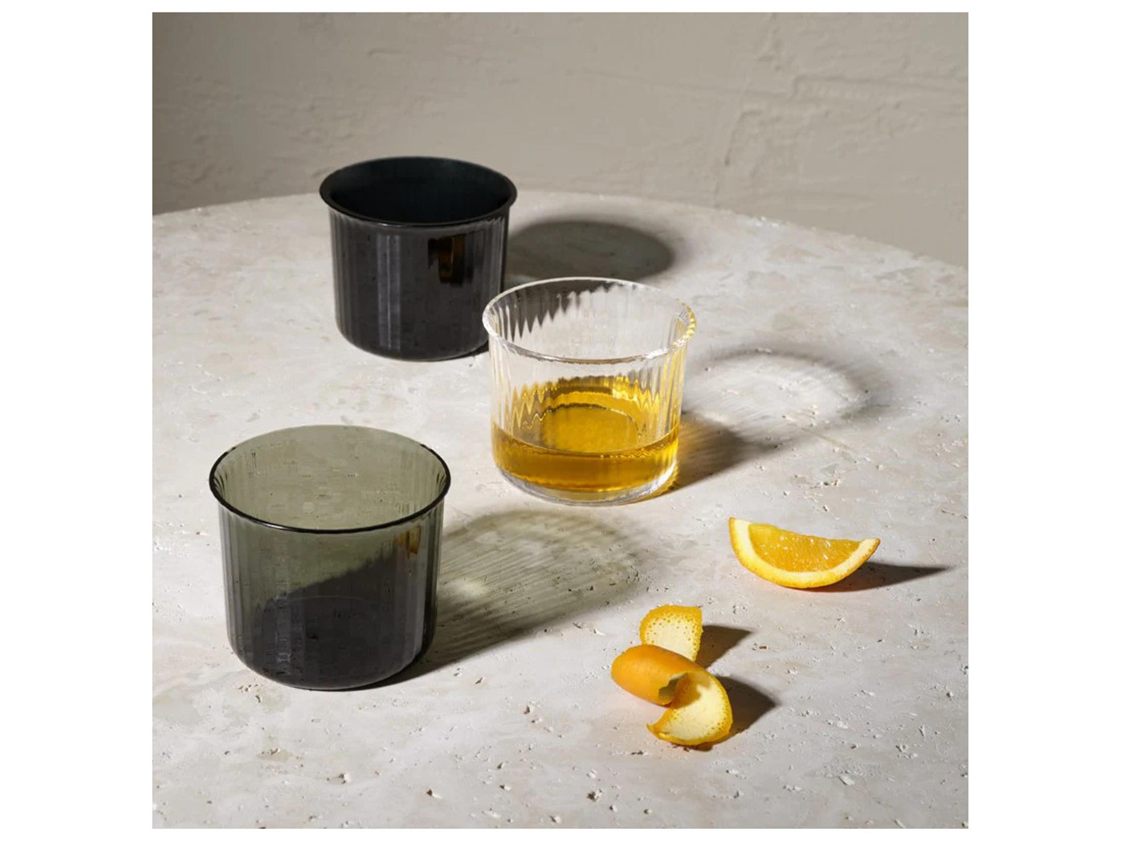 NUDE Omnia Bey Dark Blue Whiskey Glass Set of 4