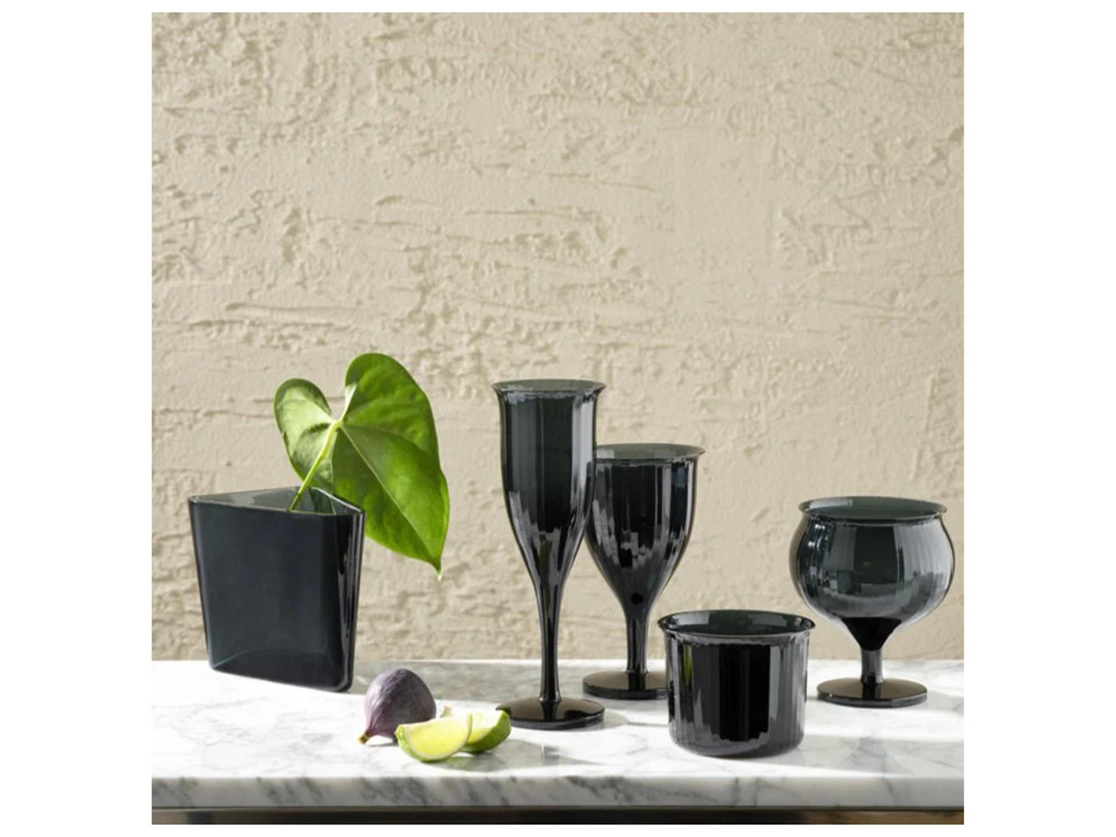 NUDE Omnia Bey Smoke Cognac Glass Set of 4