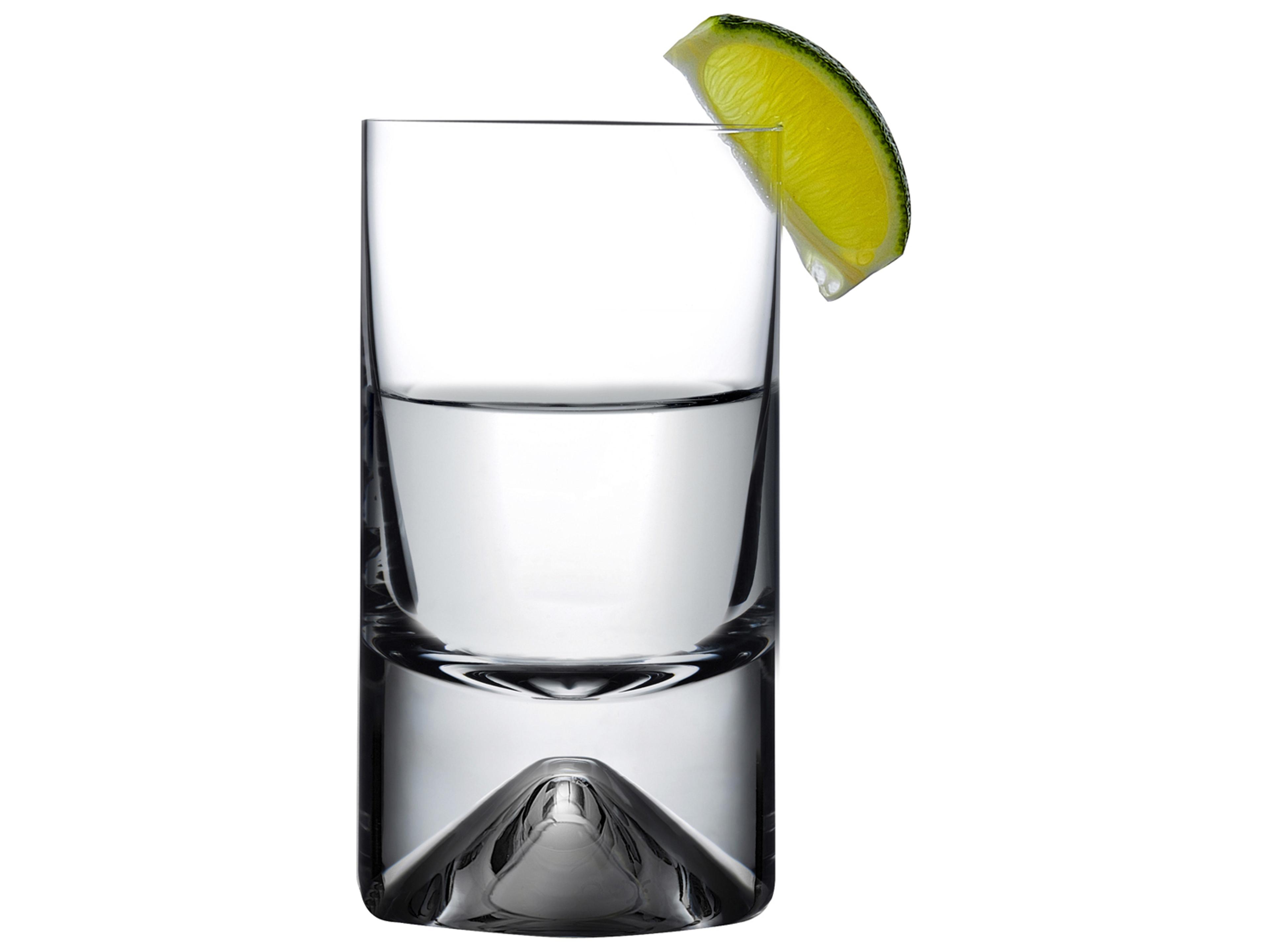 NUDE No. 9 Clear Low Ball Glass Set of 2