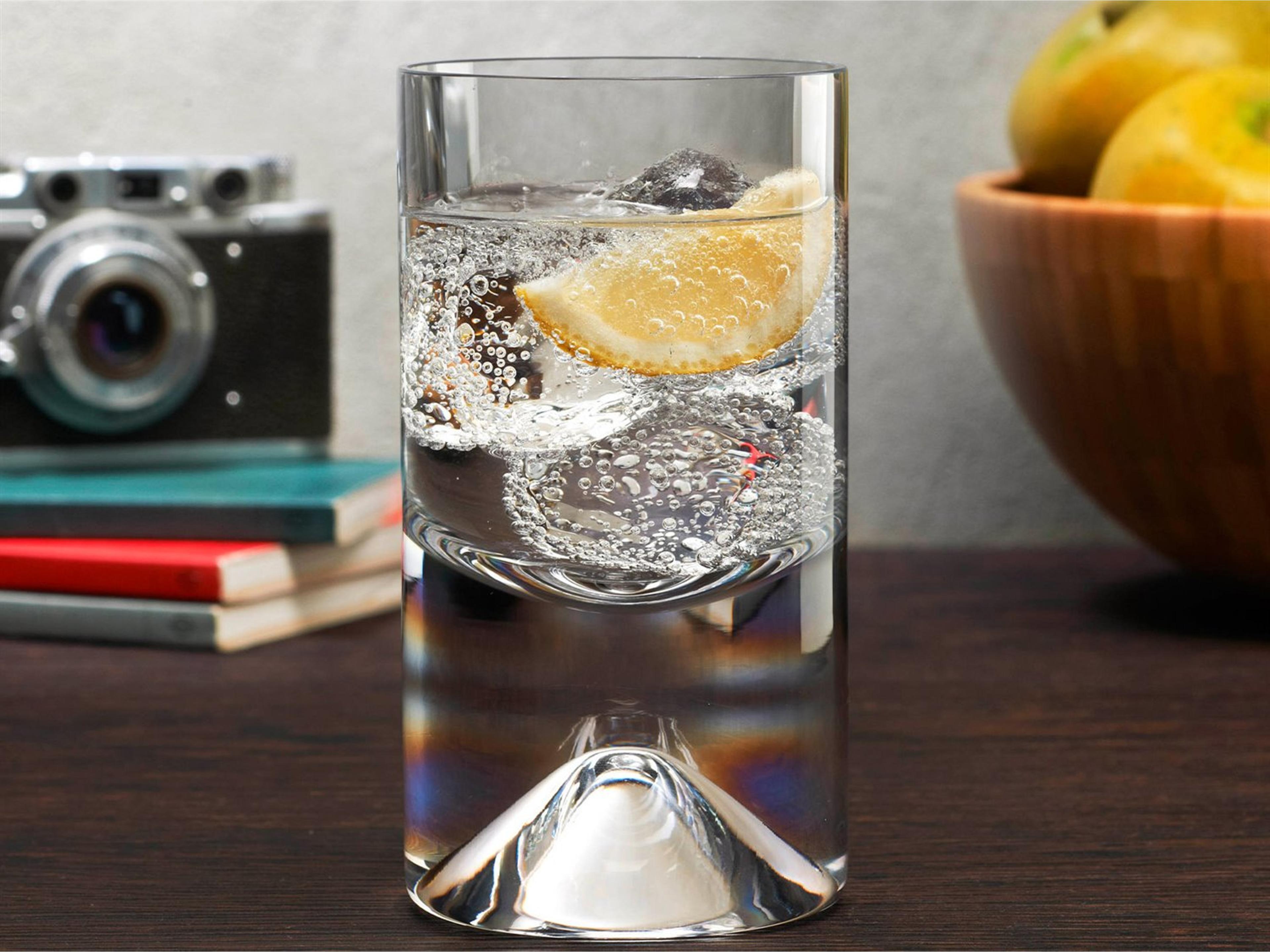 NUDE No. 9 Clear Low Ball Glass Set of 2
