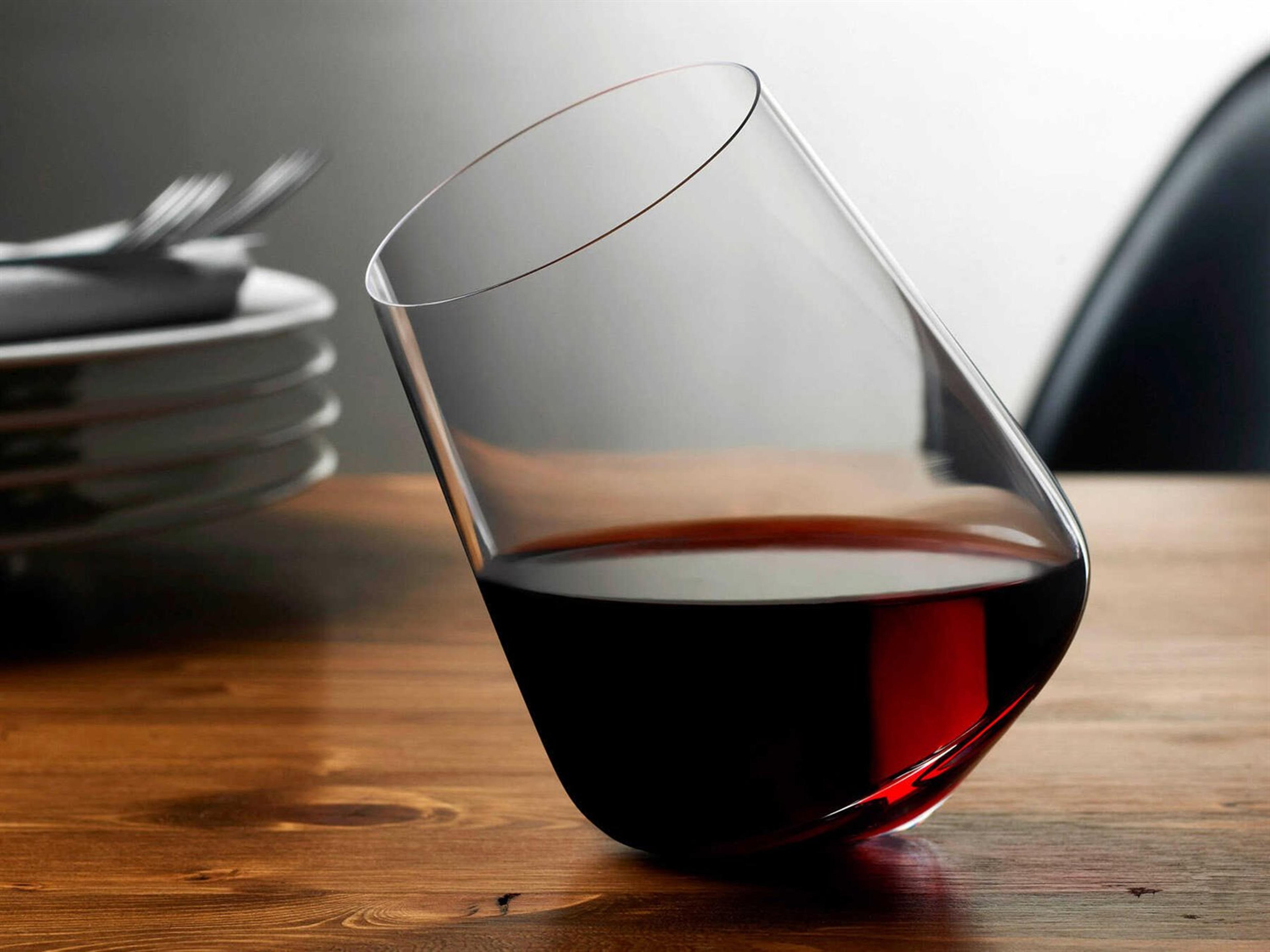 NUDE Balance Clear Wine Glass Set of 2