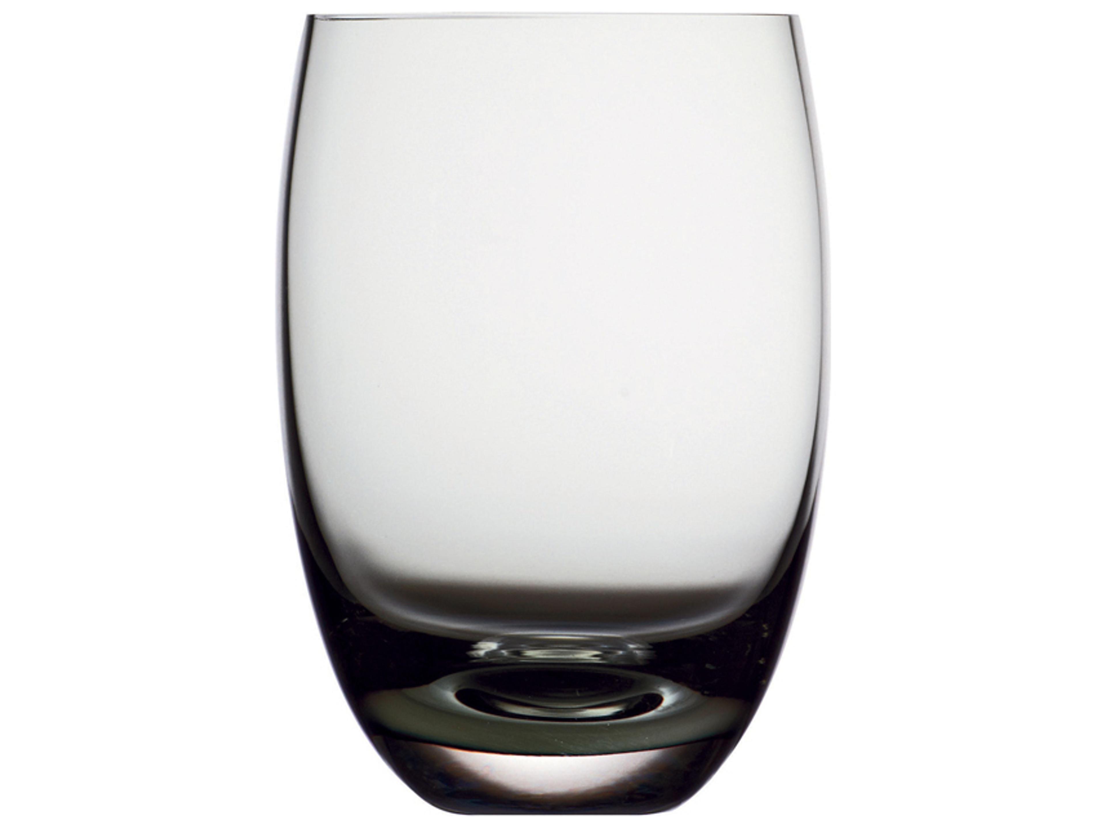 Colored O Smoke Glass Set of 4