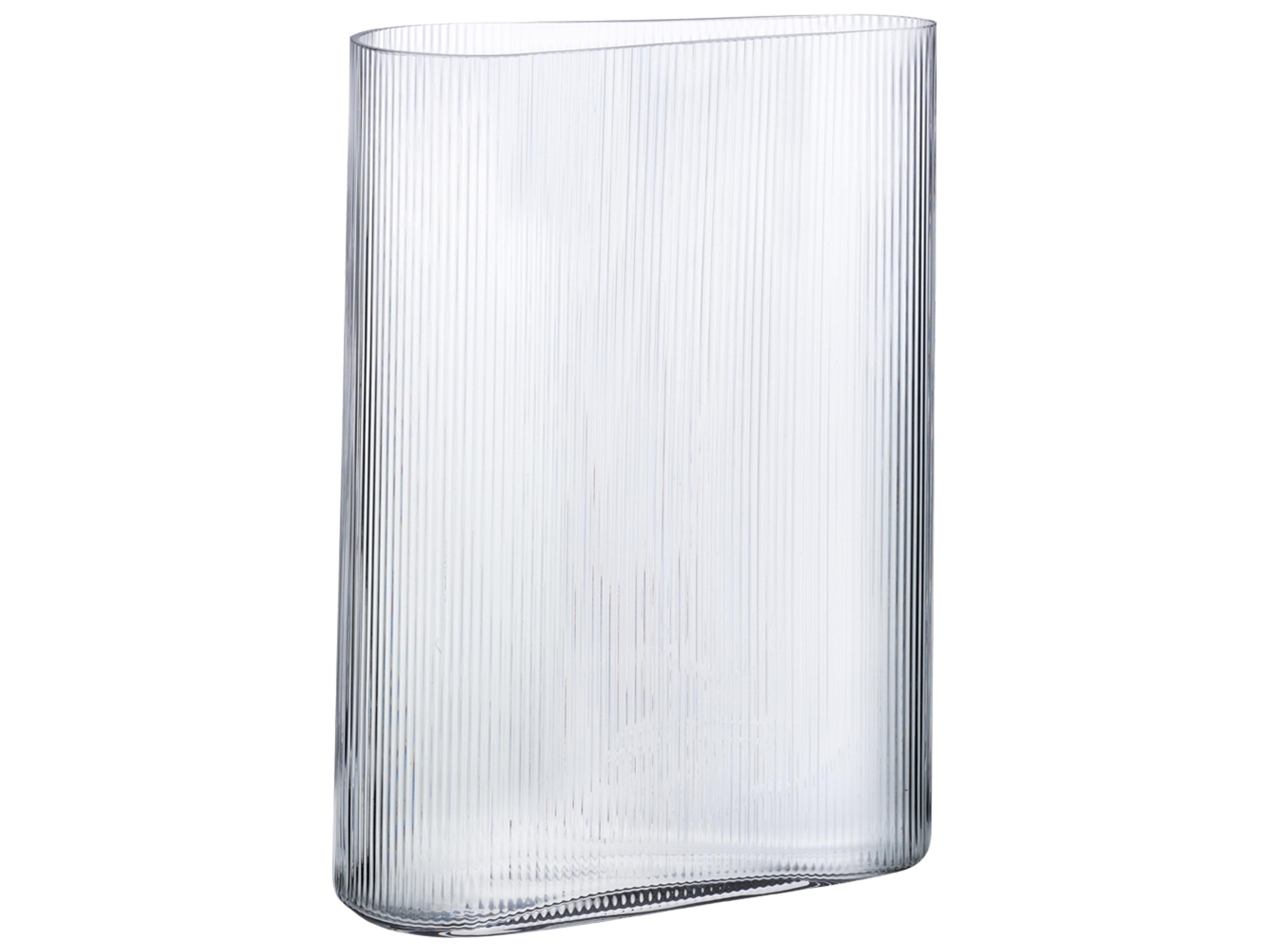 Mist Vase Crystalline Glass with Ripple Effect