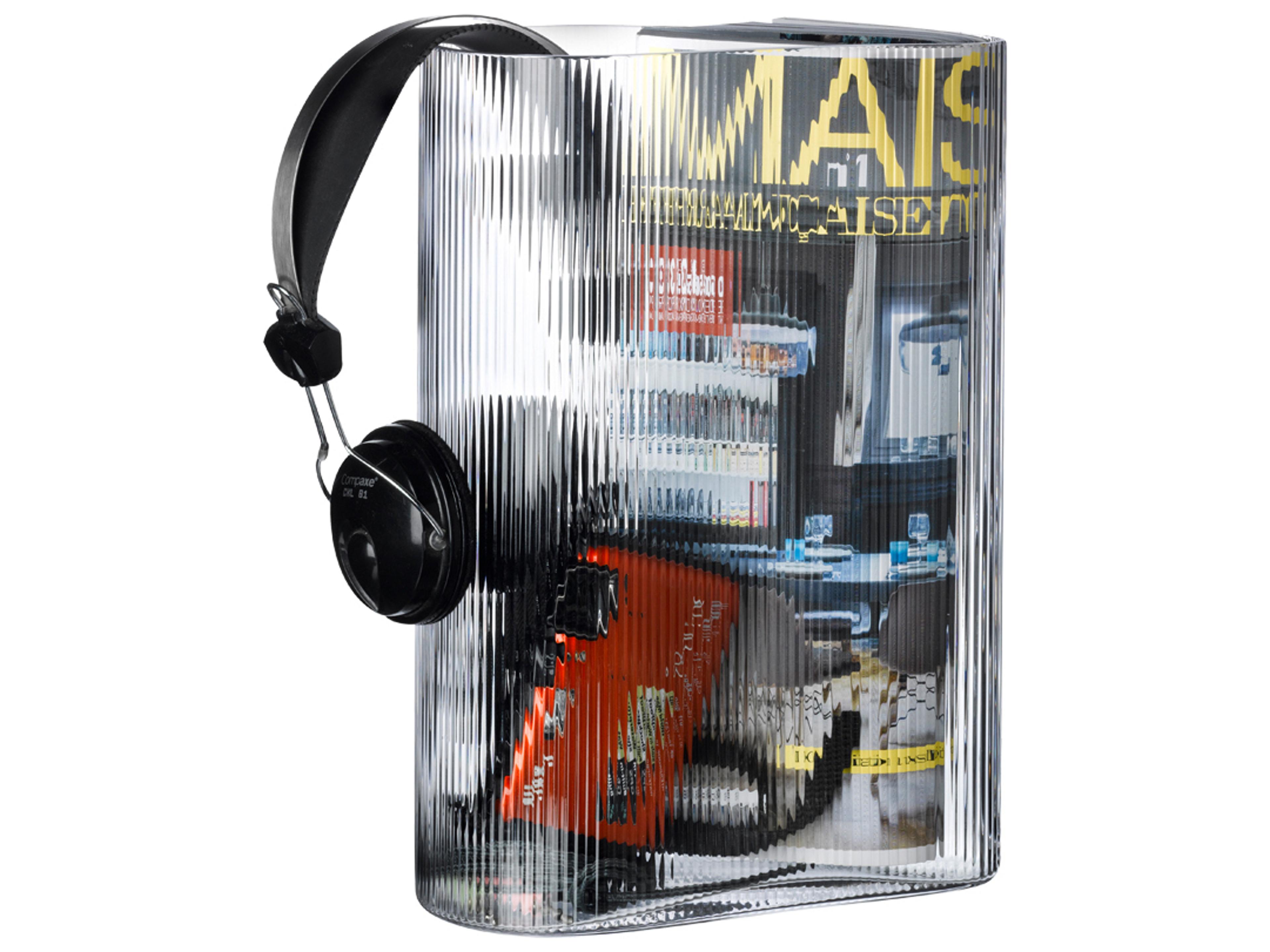 NUDE Mist Clear Tall Vase