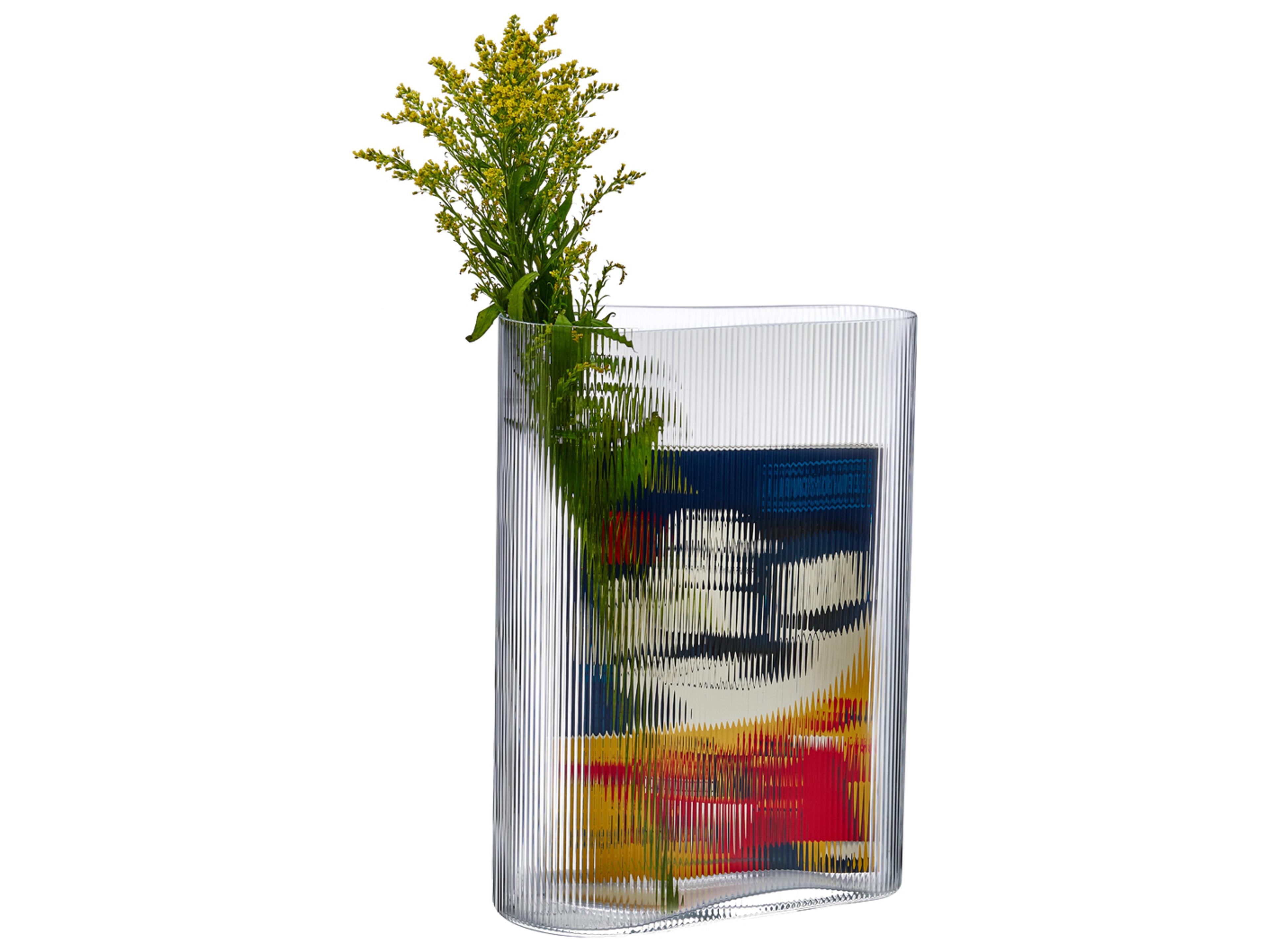 NUDE Mist Clear Tall Vase