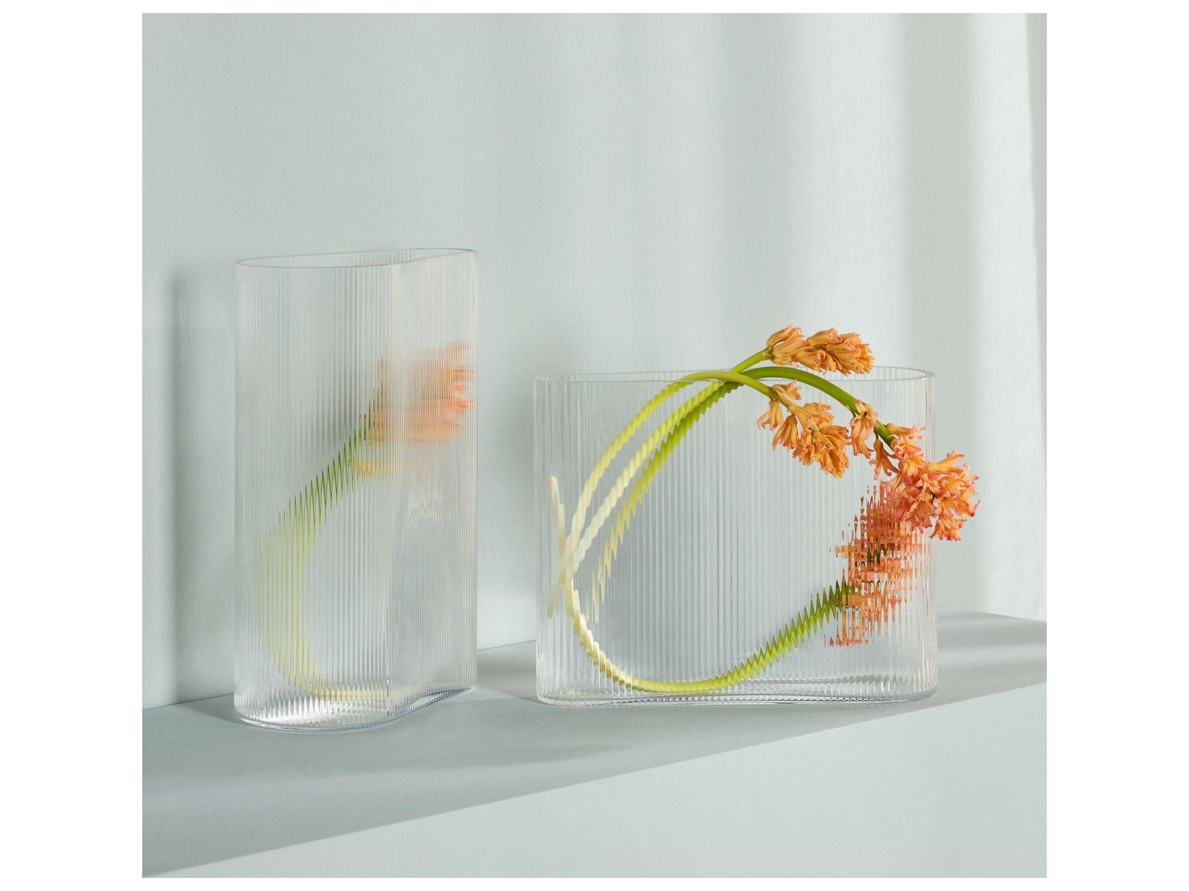 NUDE Mist Clear Wide Vase