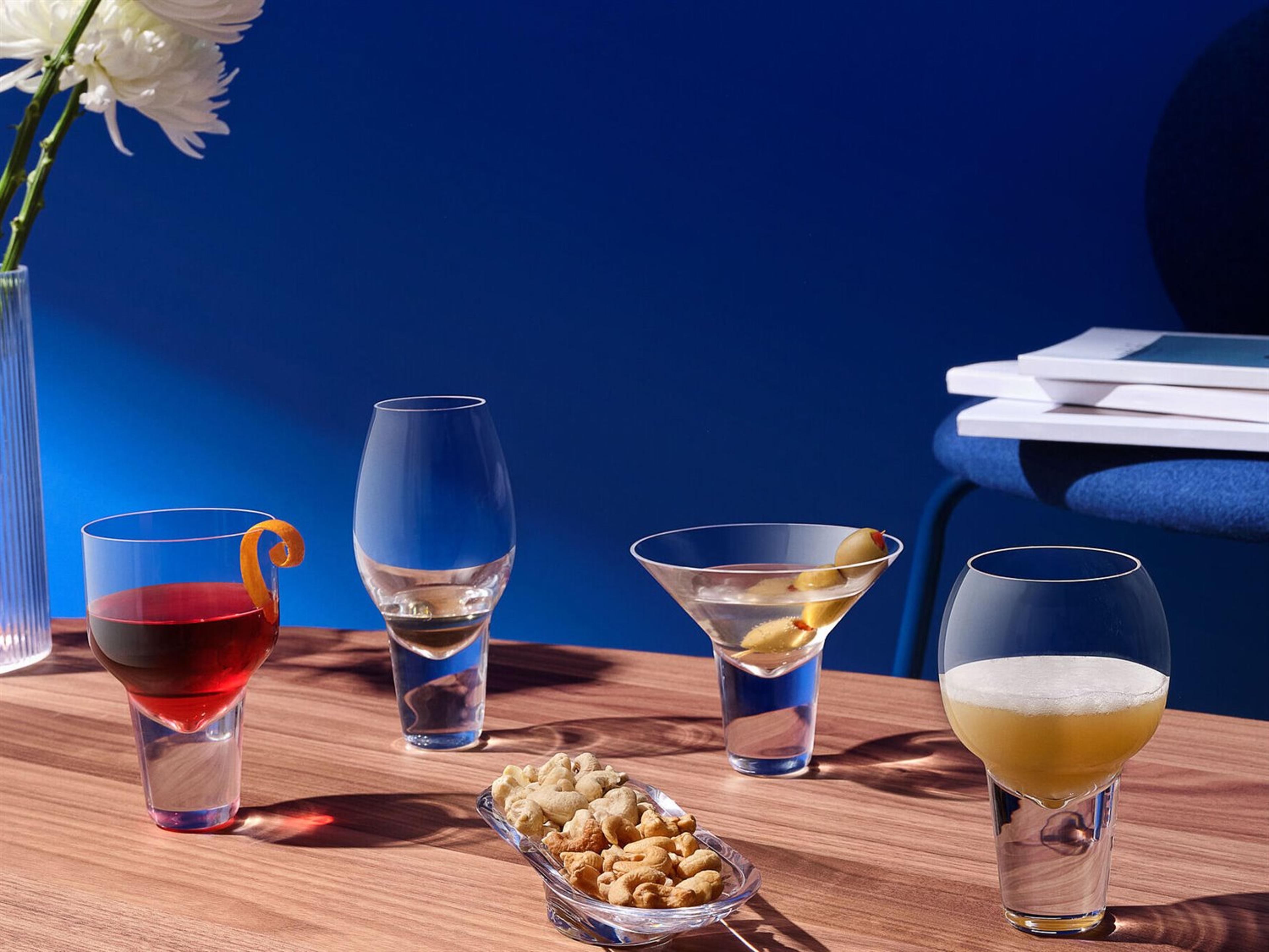 NUDE Gravity Clear Small Cocktail Glass Set of 2