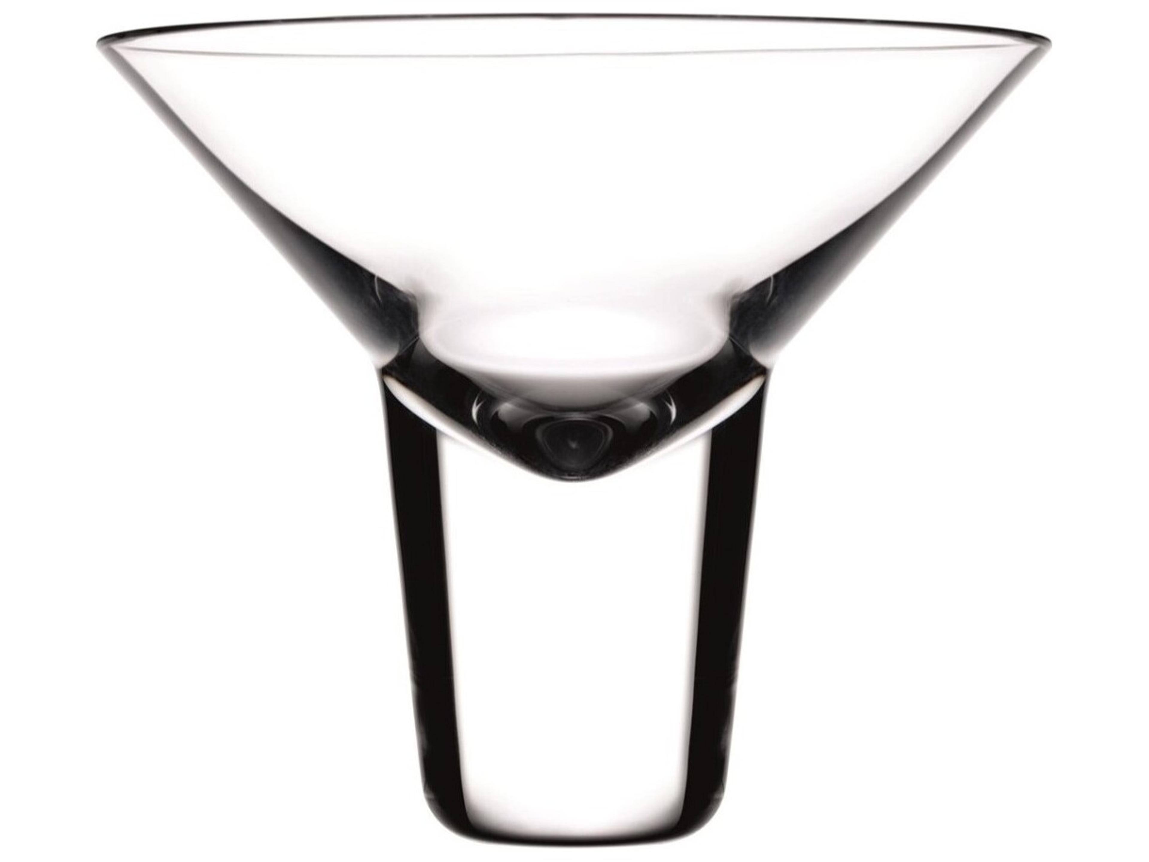 Gravity Clear Martini Cocktail Glass Set of 2