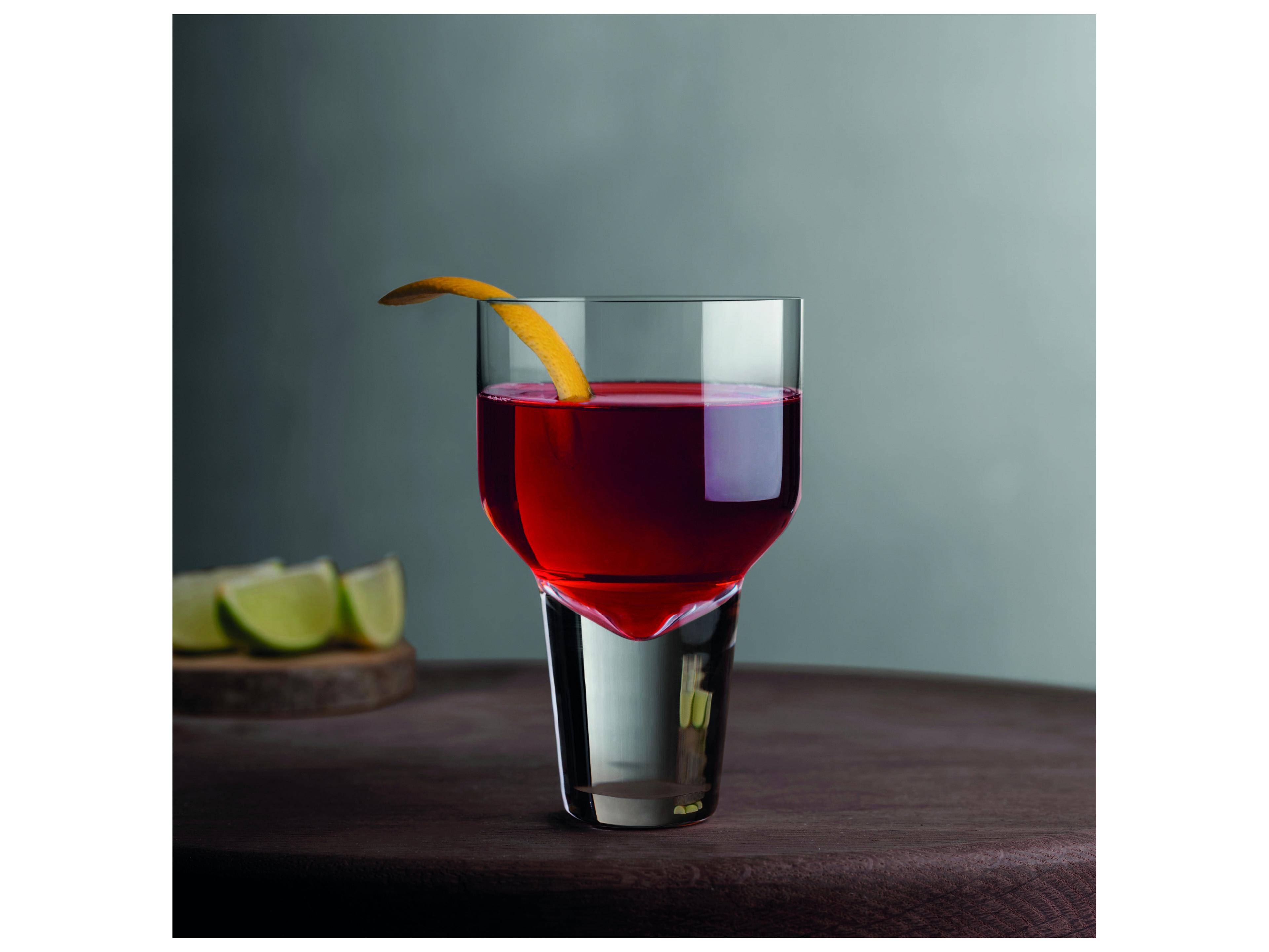 NUDE Gravity Clear Medium Cocktail Glass Set of 2