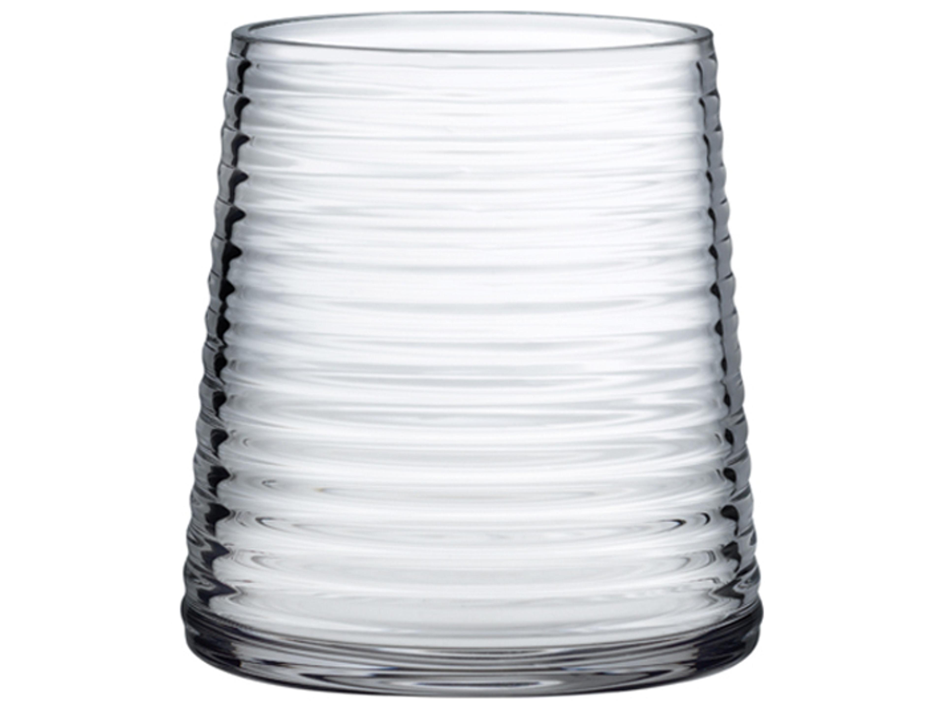 Poem Clear Water Glass Set of 2