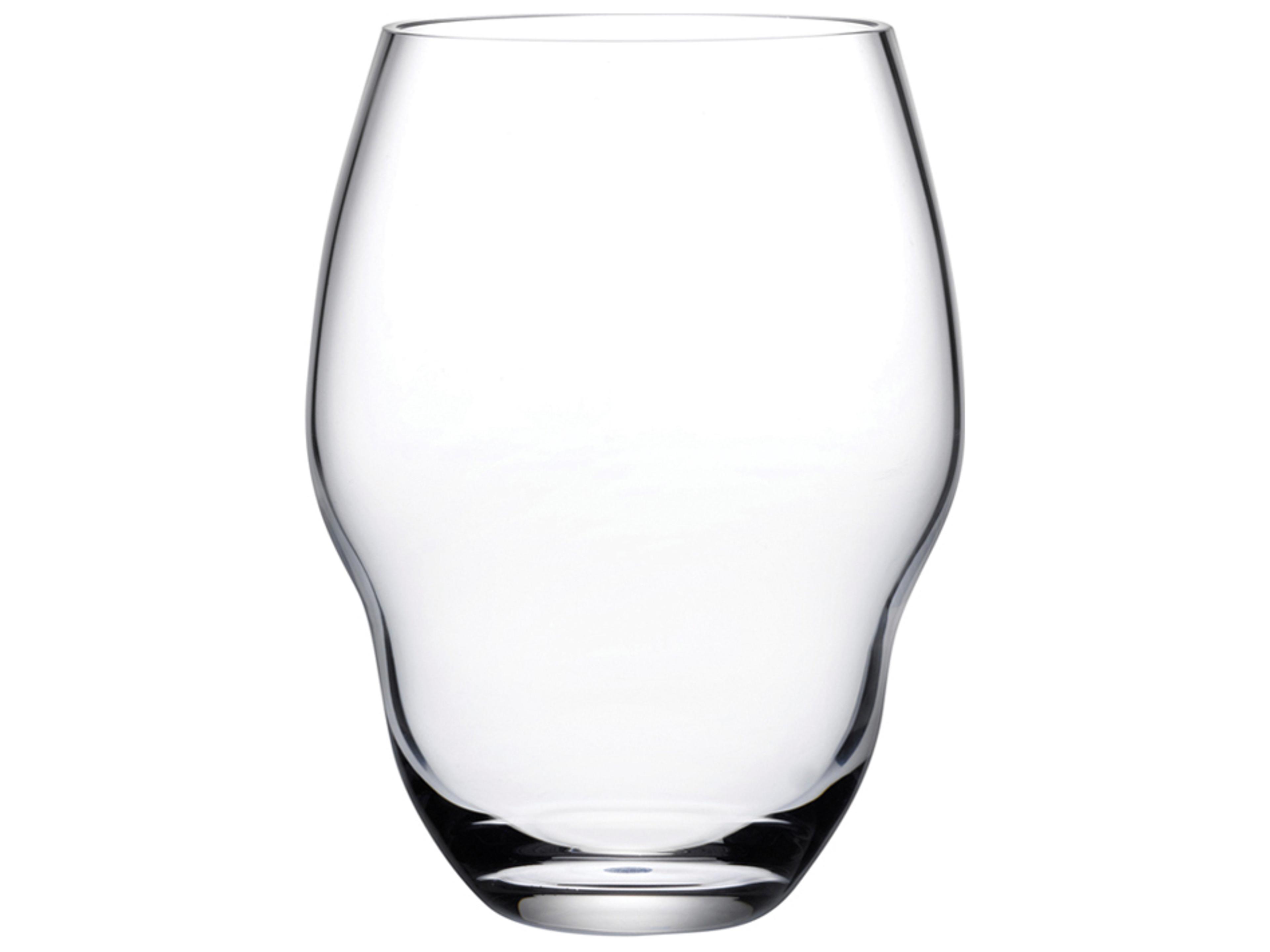 Heads Up Clear Water Glass Set of 2