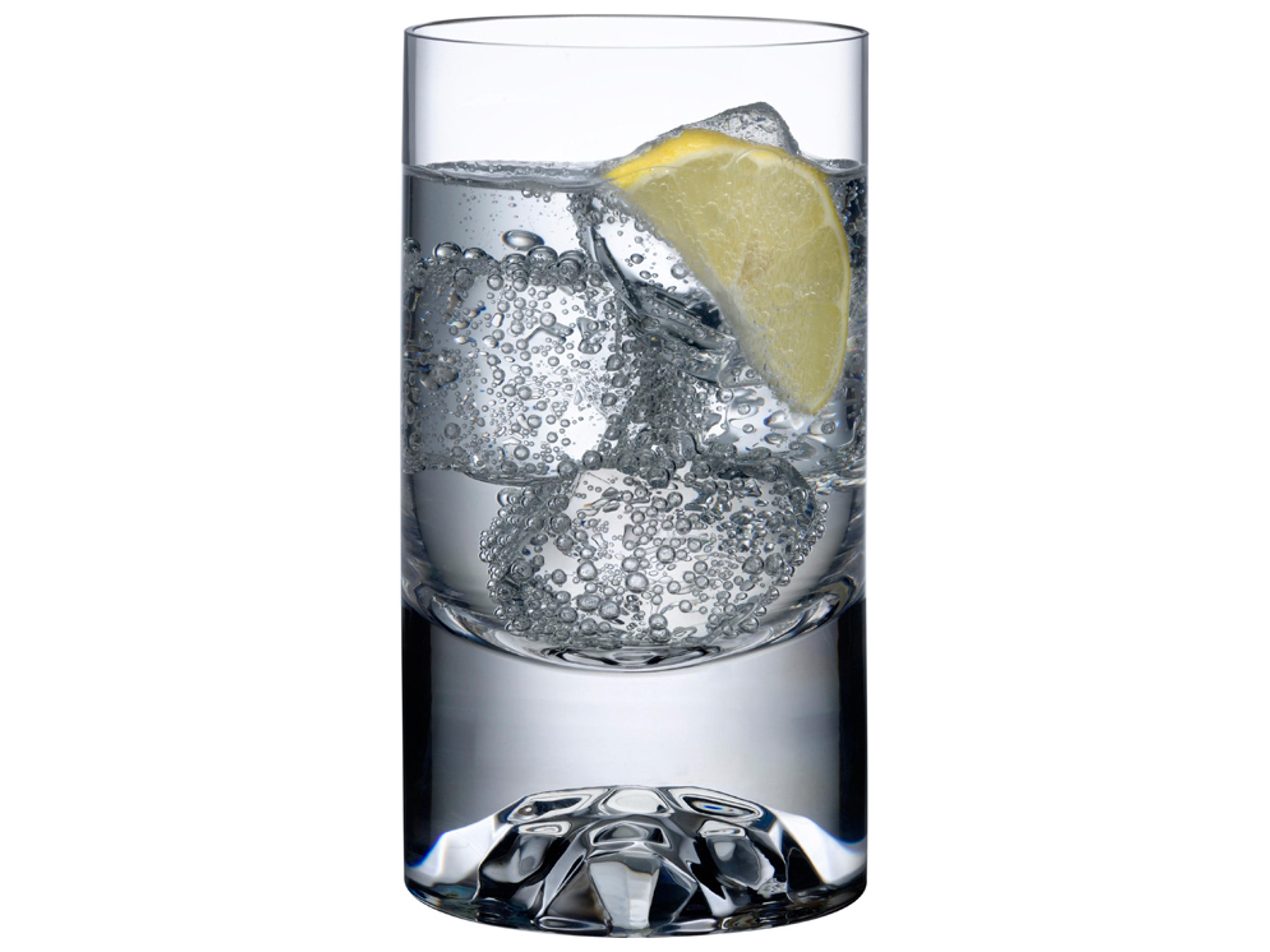 NUDE Shade Clear Low Ball Glass Set of 4