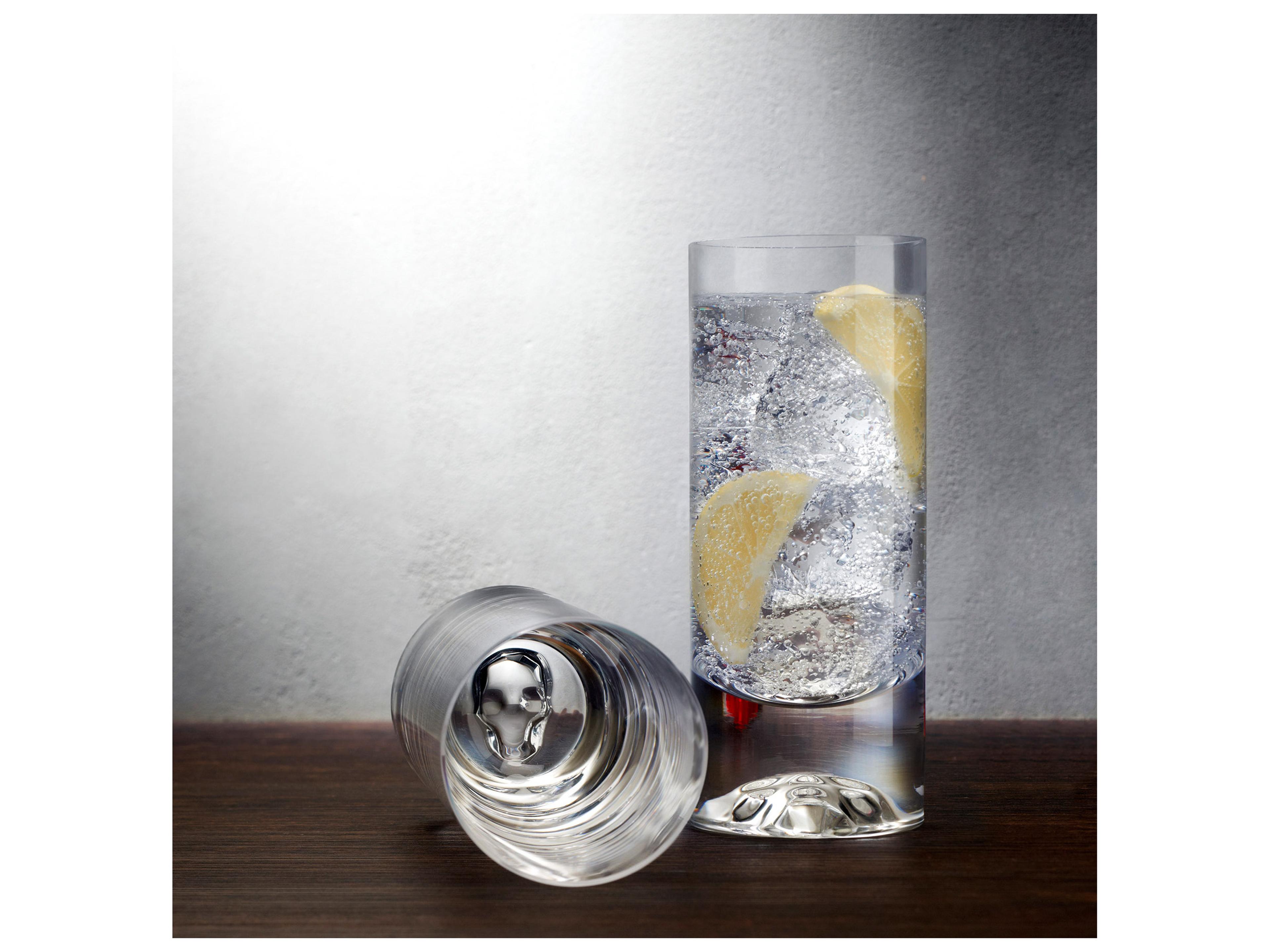 NUDE Shade Clear High Ball Glass Set of 4