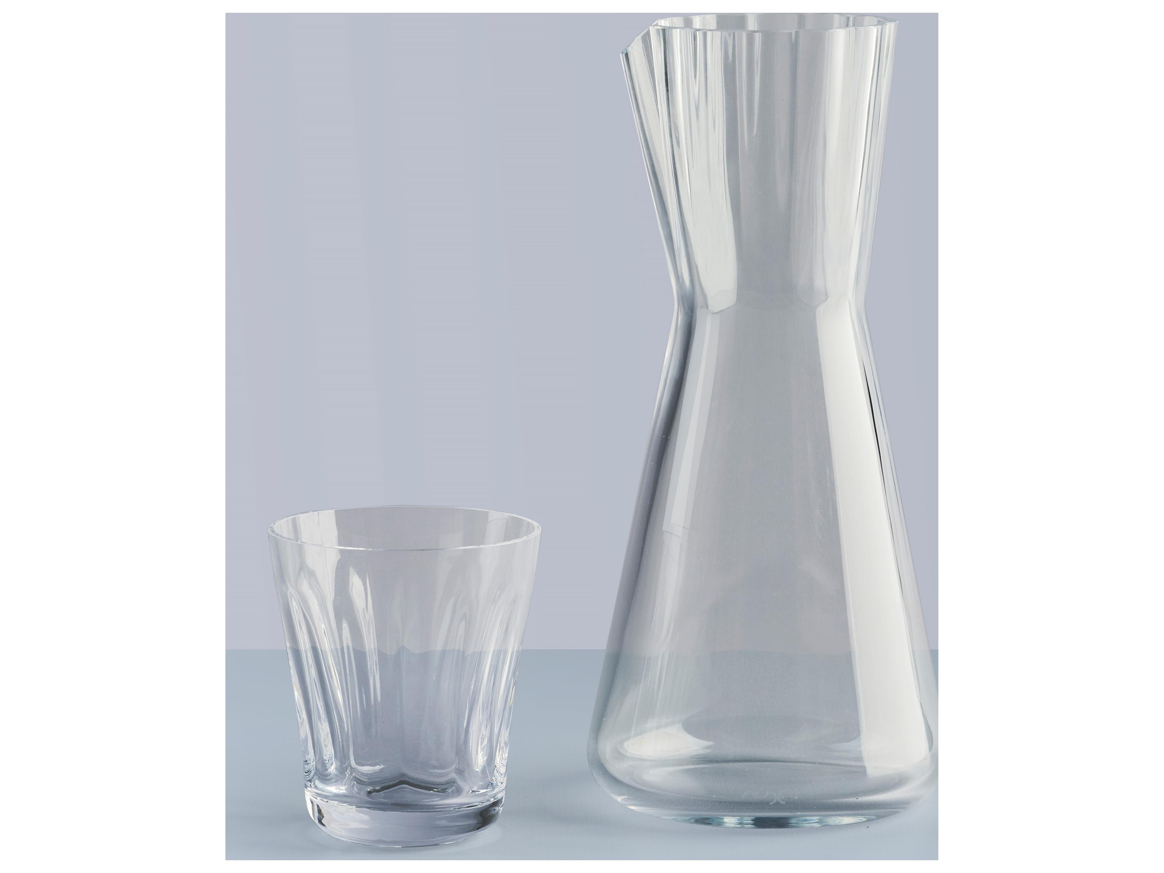 NUDE Lady Clear Glass Set of 2