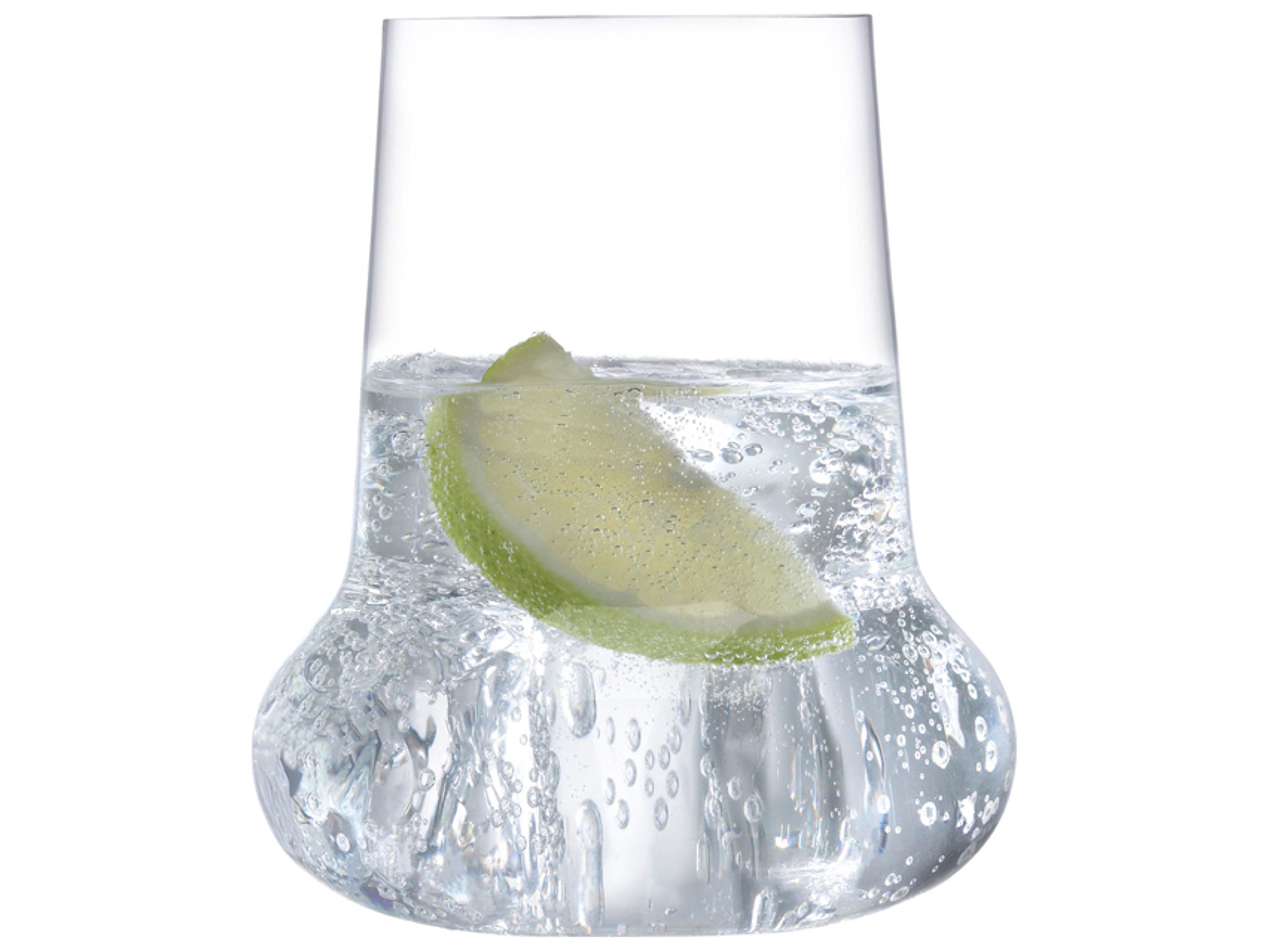 NUDE Ghost Zero Belly Clear Belly Glass Set of 2