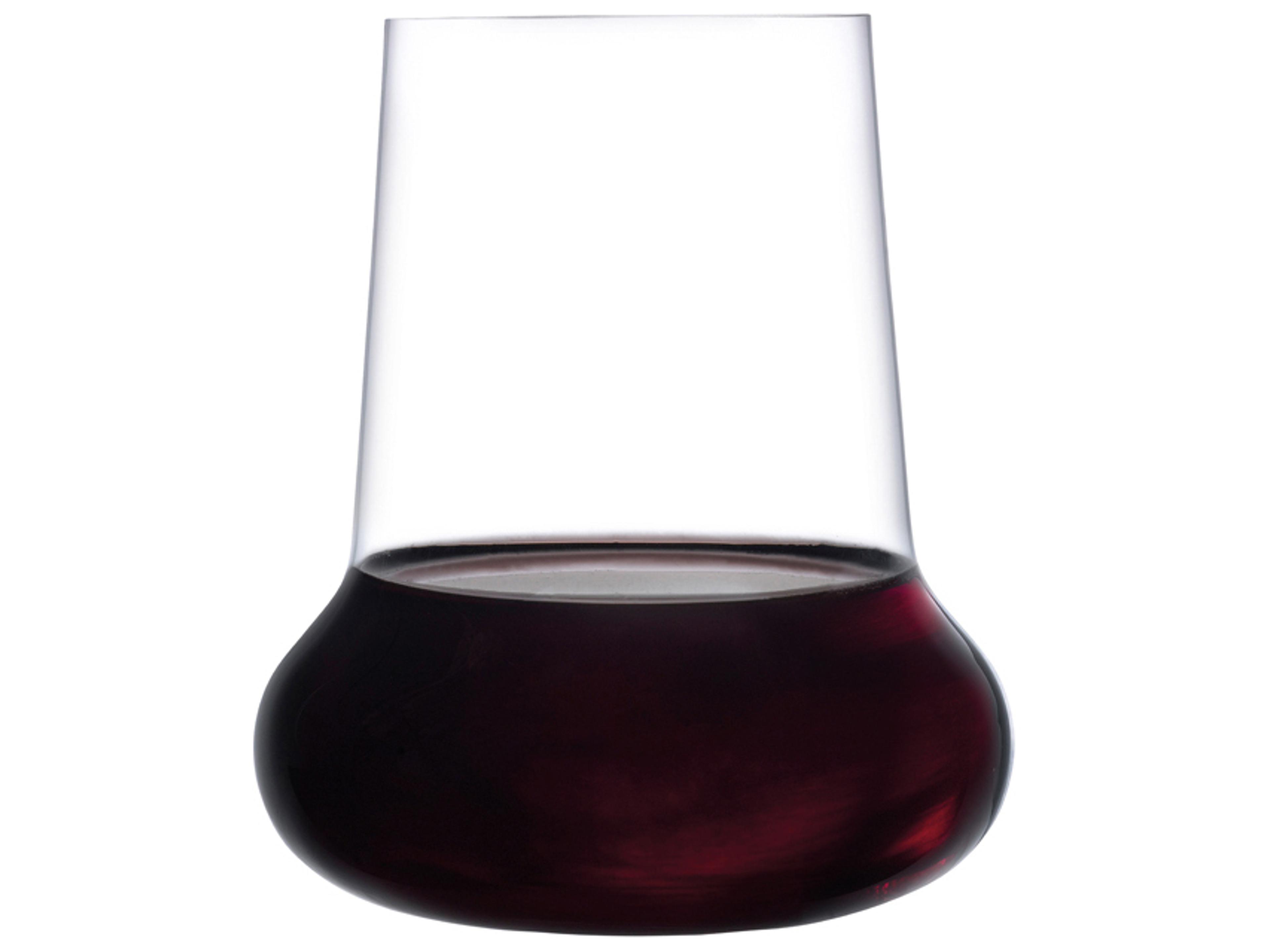 NUDE Ghost Zero Belly Clear Belly Glass Set of 2