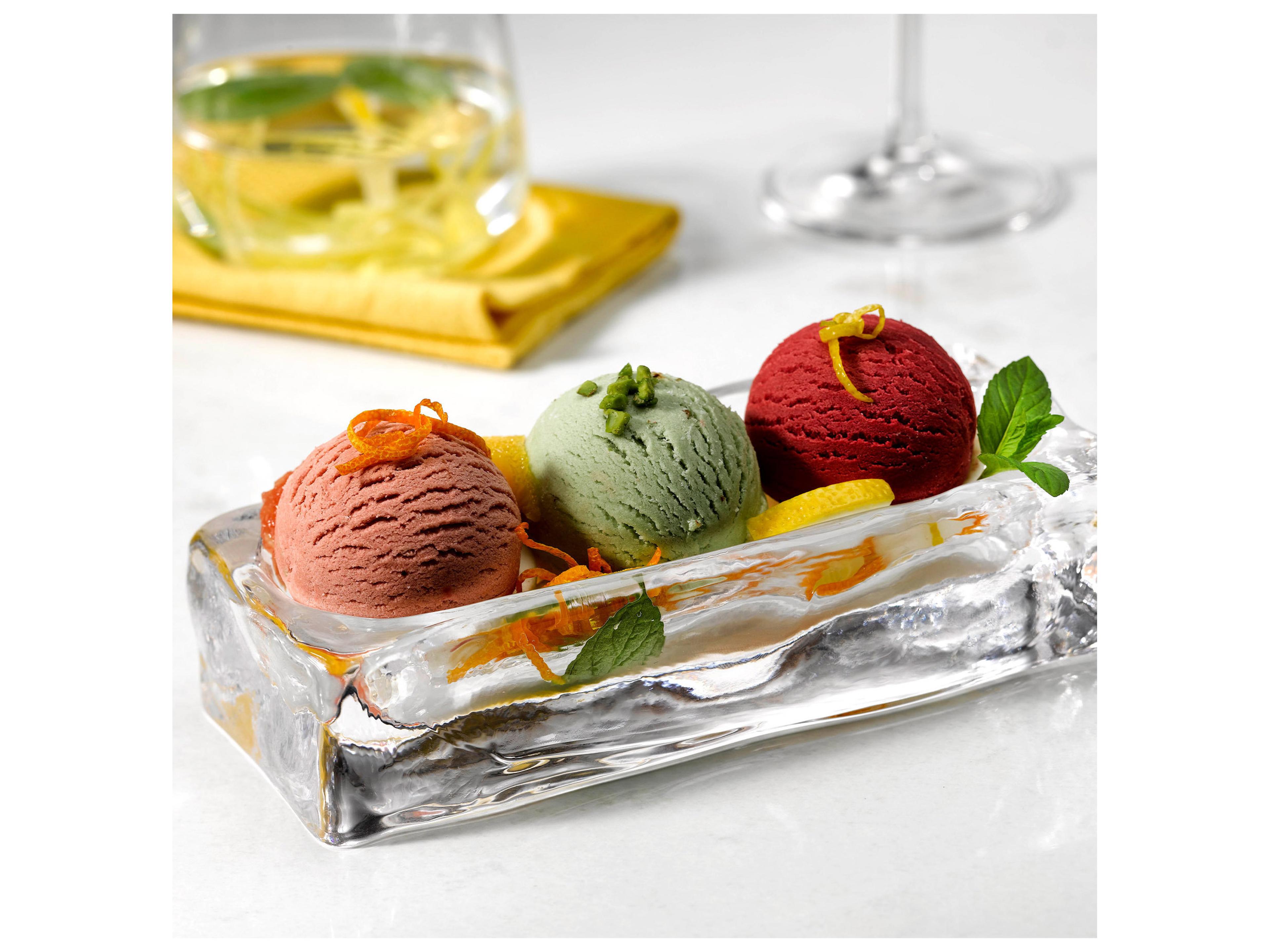 NUDE Ice Cube Clear Ice Cream Cup