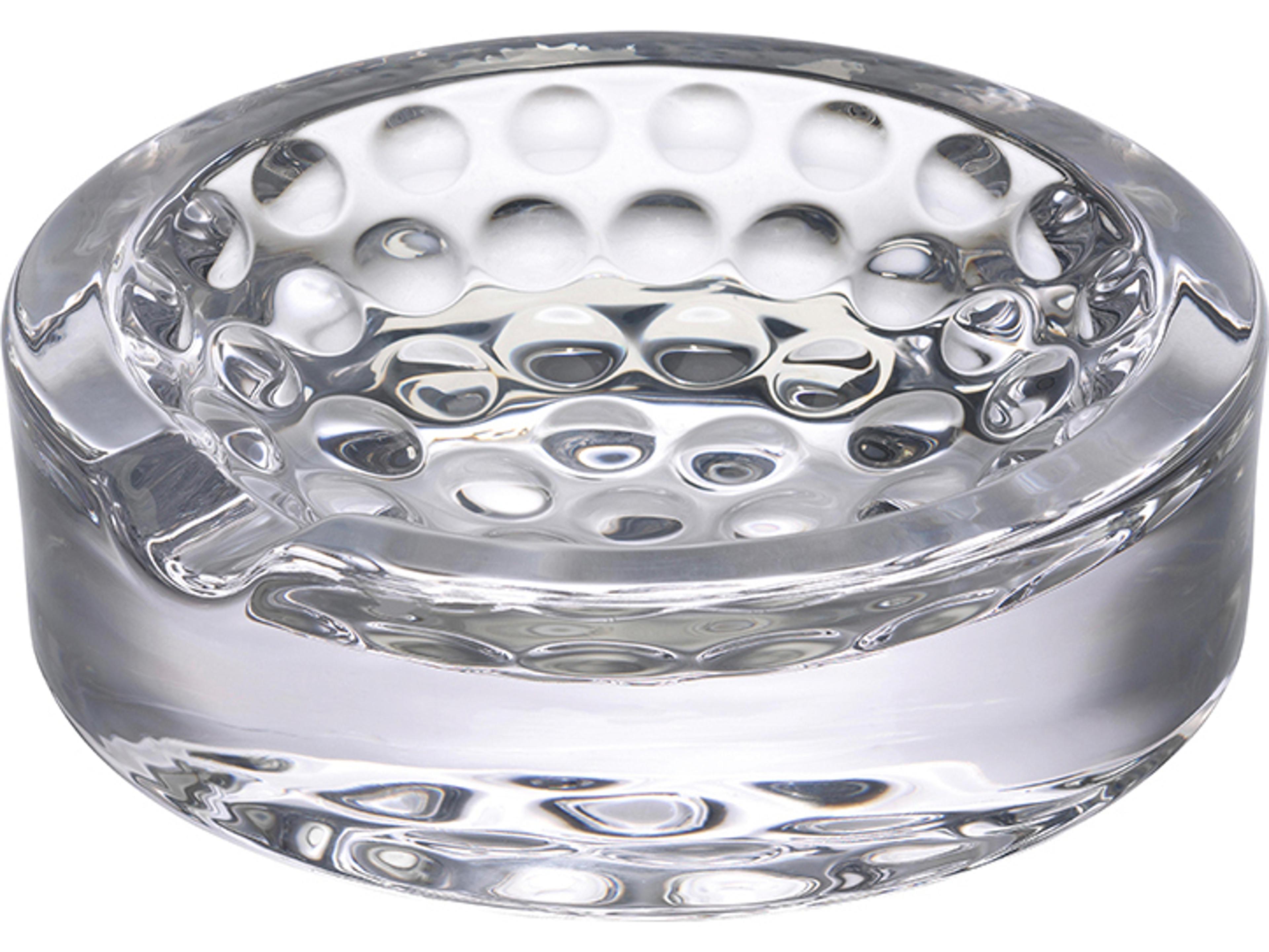 Ace Crystal Ashtray Golf Ball Inspired