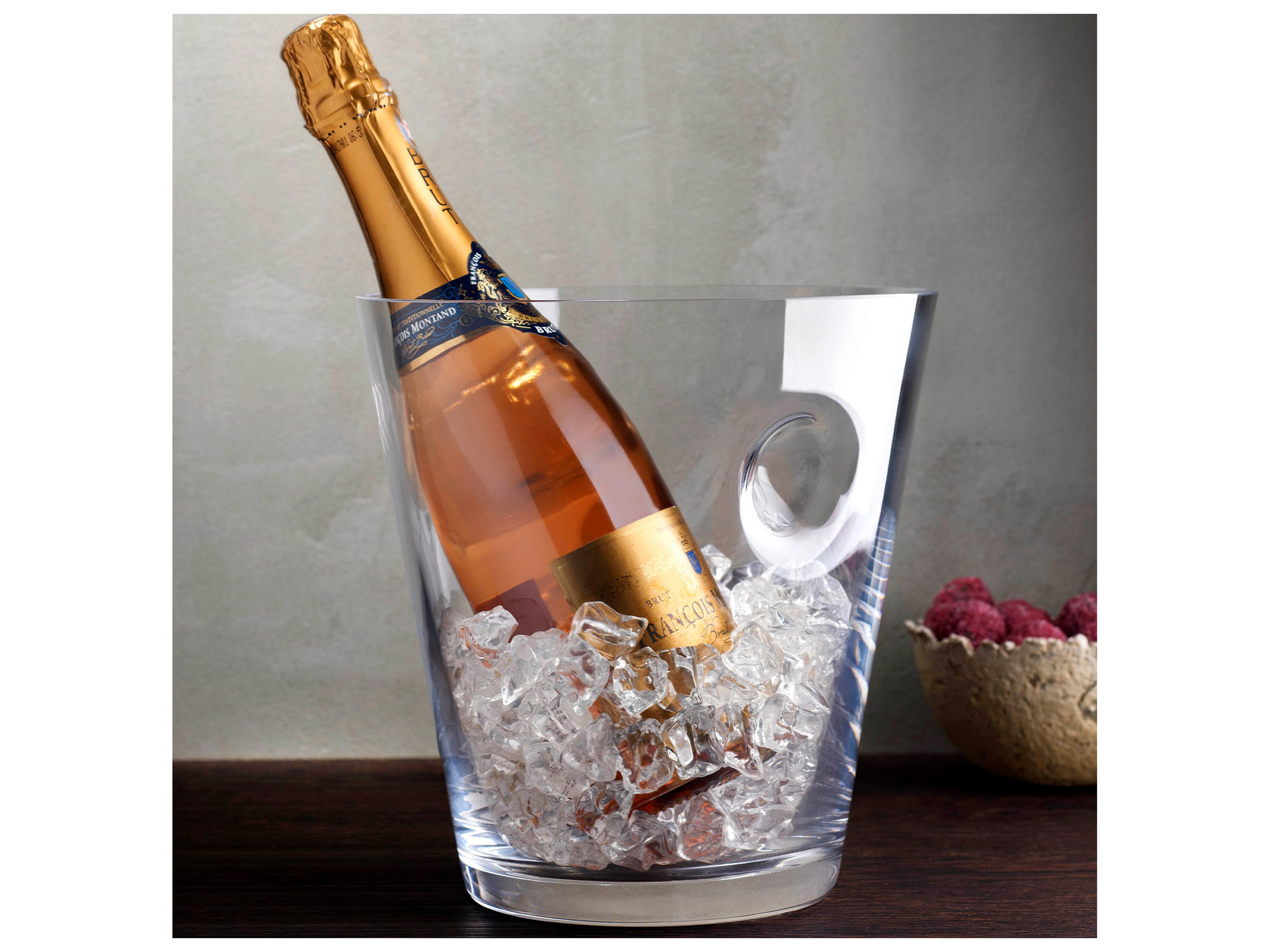 NUDE Glacier Clear Champagne Cooler